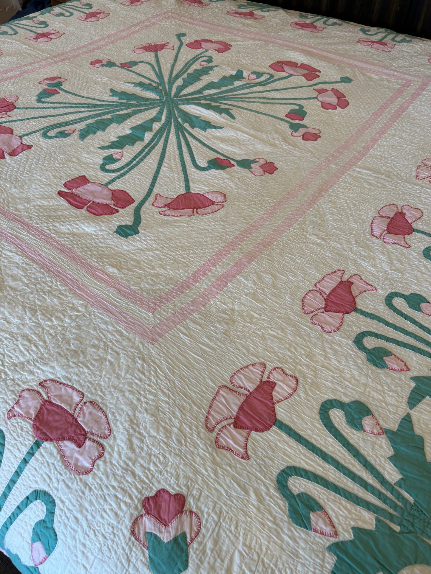 Marie Webster Poppy Quilt | 1930s