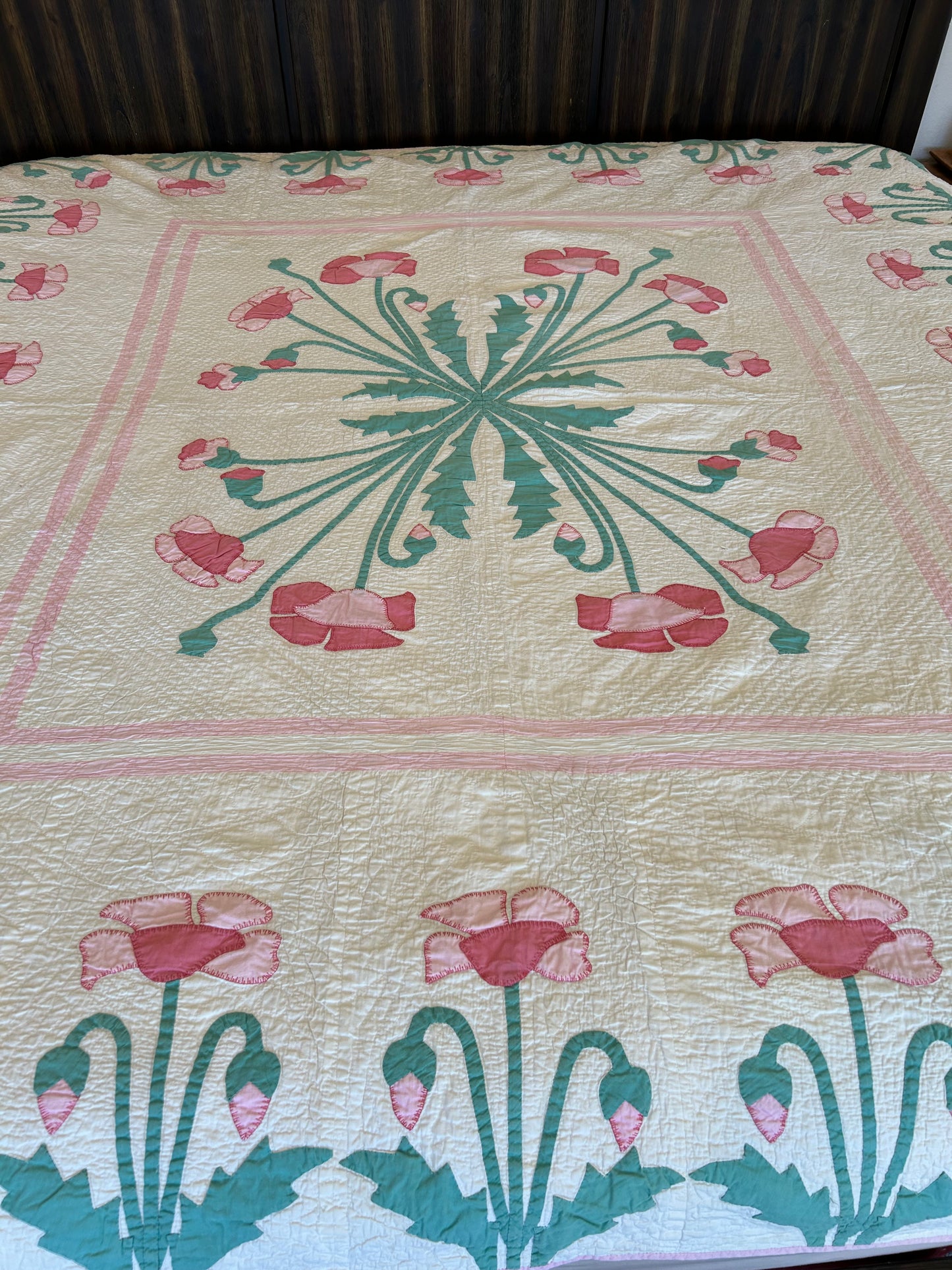 Marie Webster Poppy Quilt | 1930s