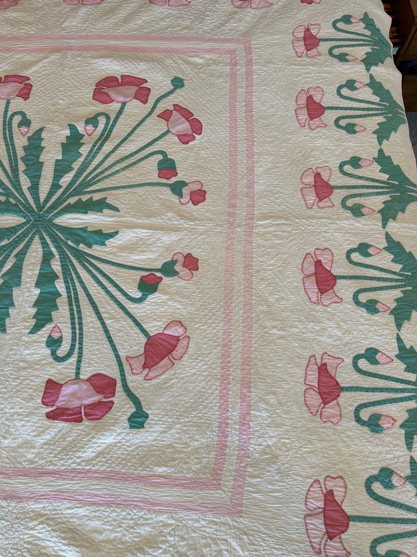 Marie Webster Poppy Quilt | 1930s