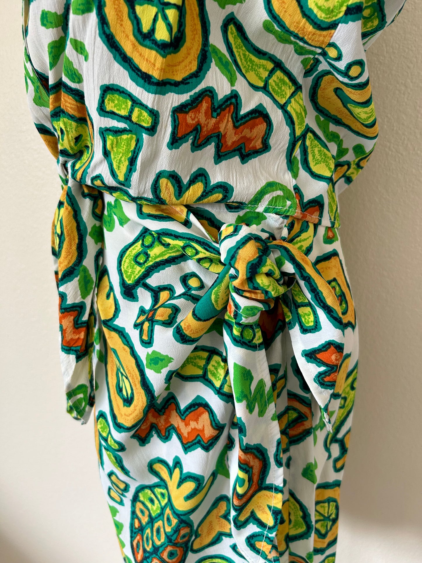 90s Fruit Print Two-Piece Set