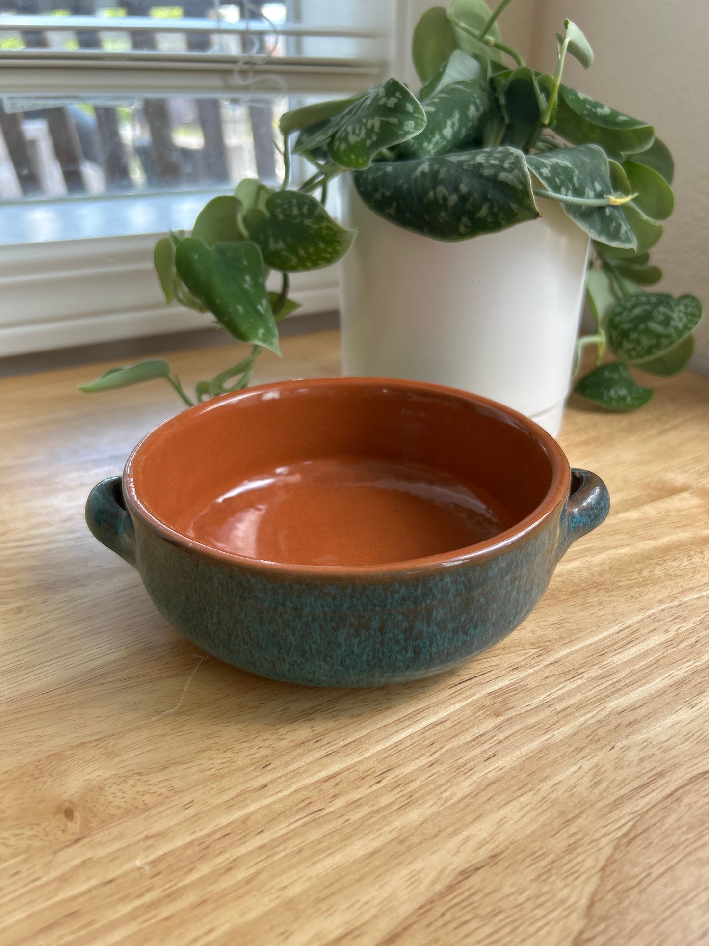 Vintage Spanish Terra Cotta Bowl