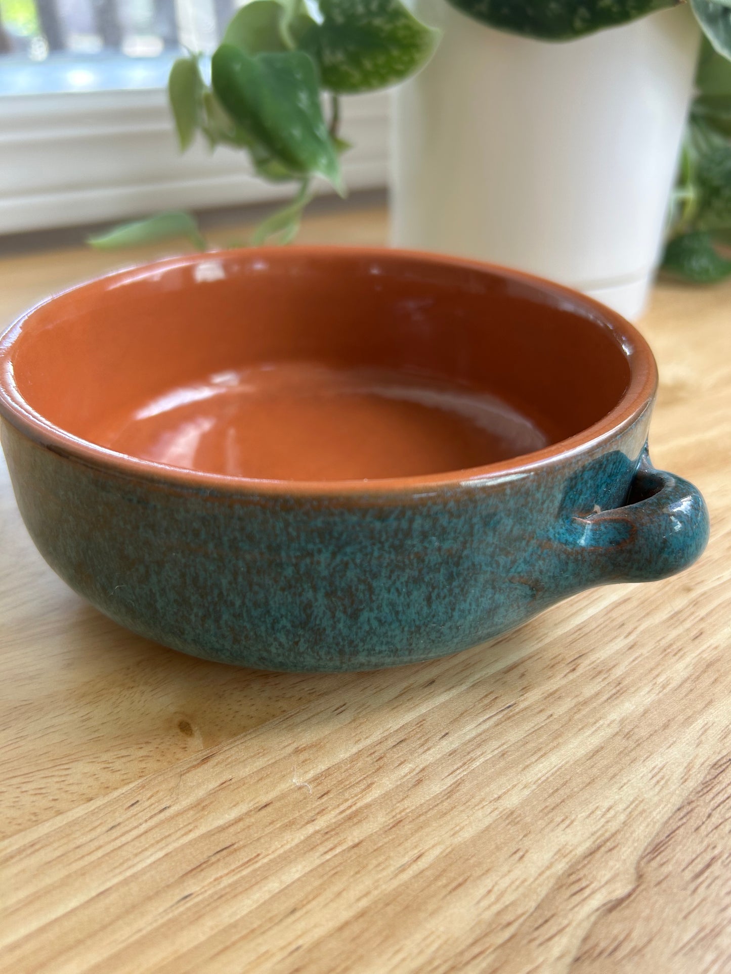 Vintage Spanish Terra Cotta Bowl