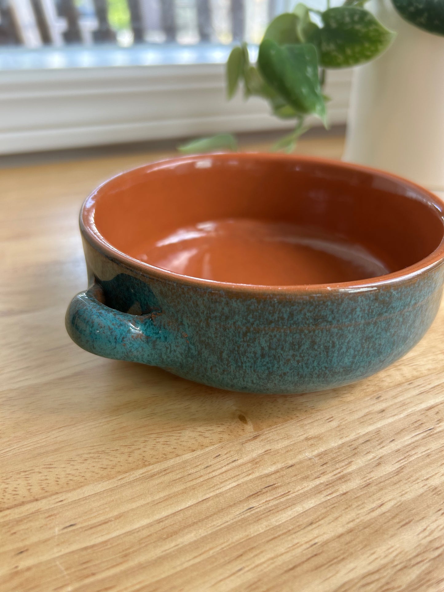 Vintage Spanish Terra Cotta Bowl