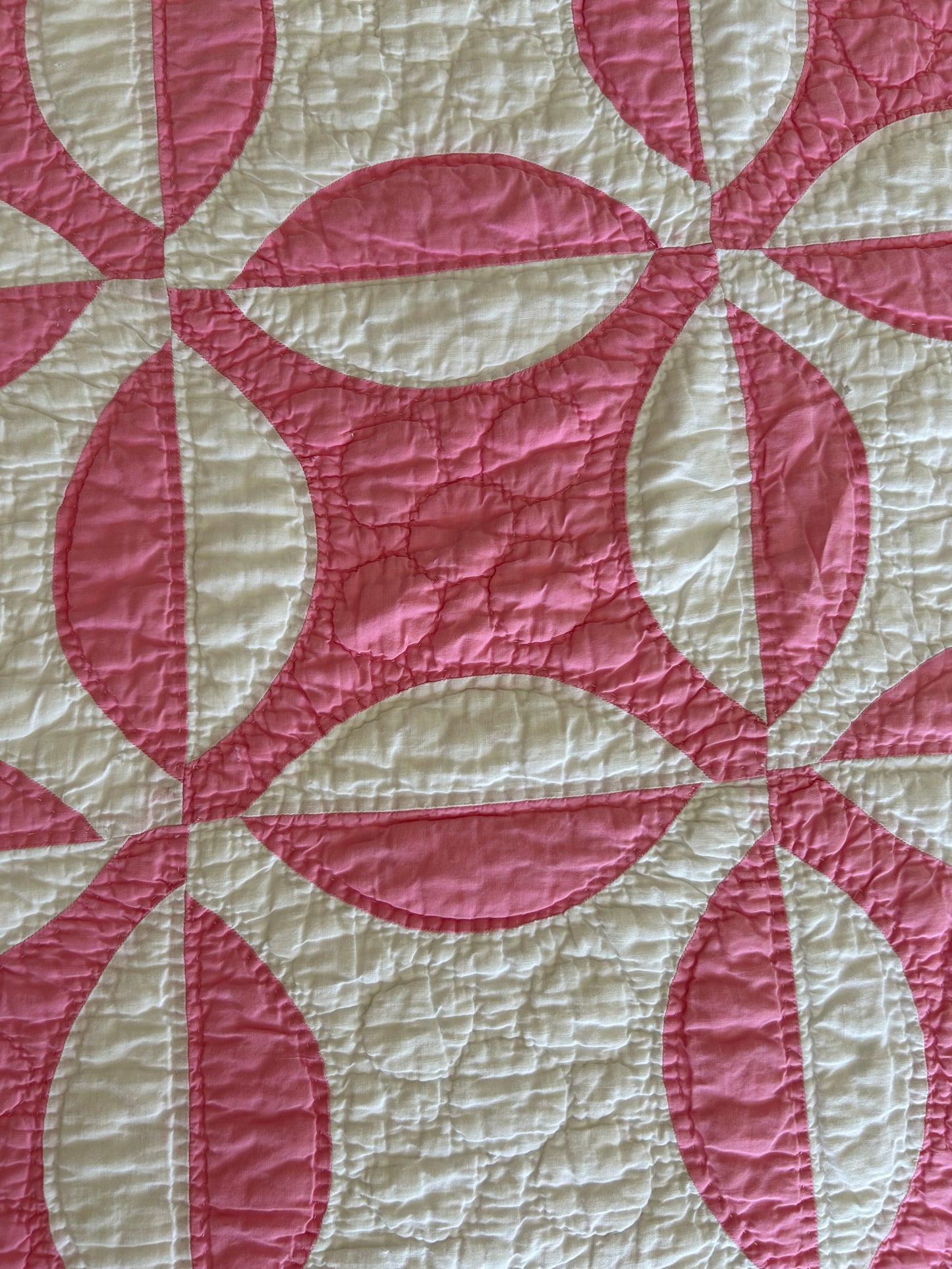 Pink Robbing Peter to Pay Paul Quilt