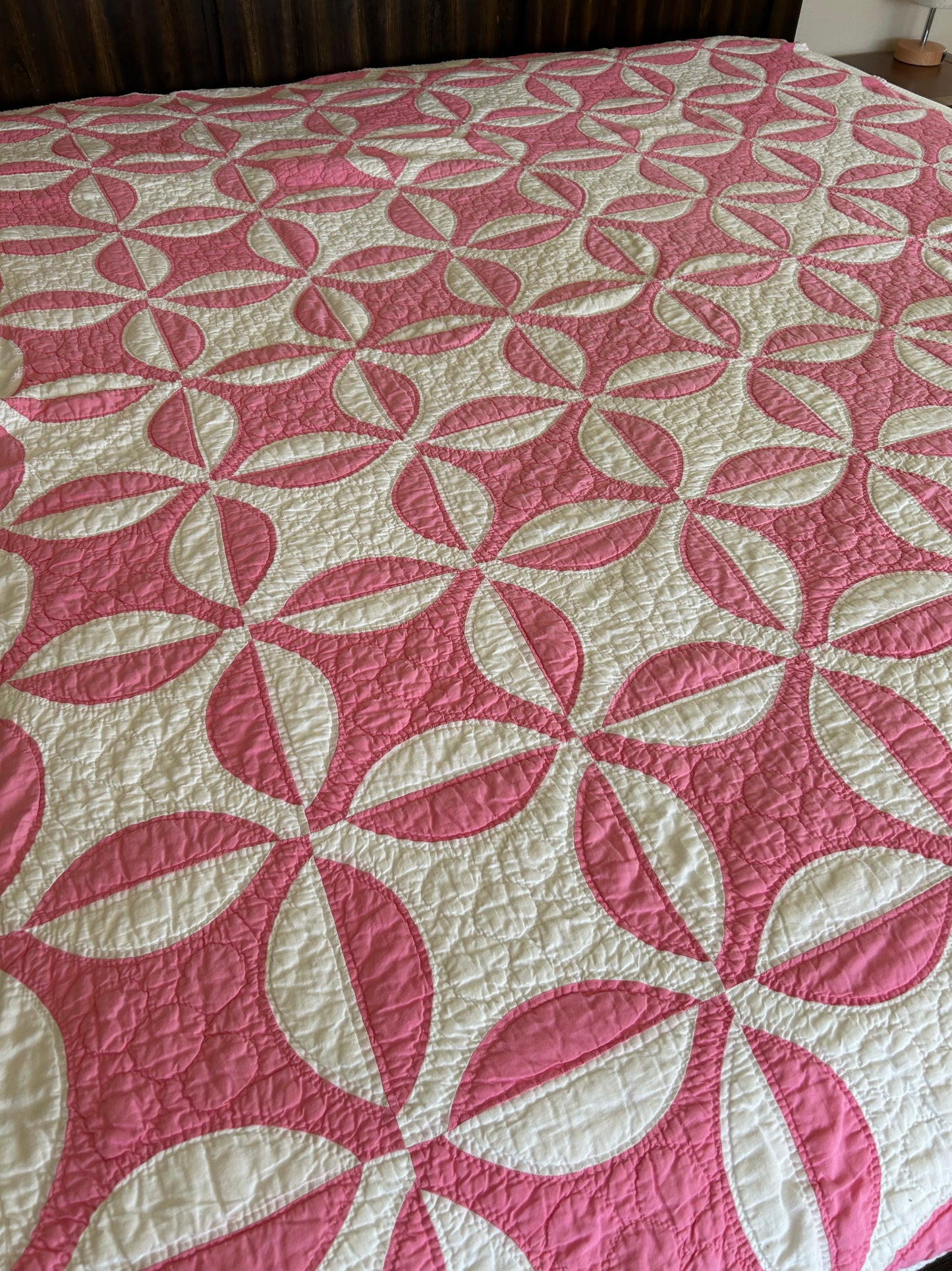 Pink Robbing Peter to Pay Paul Quilt