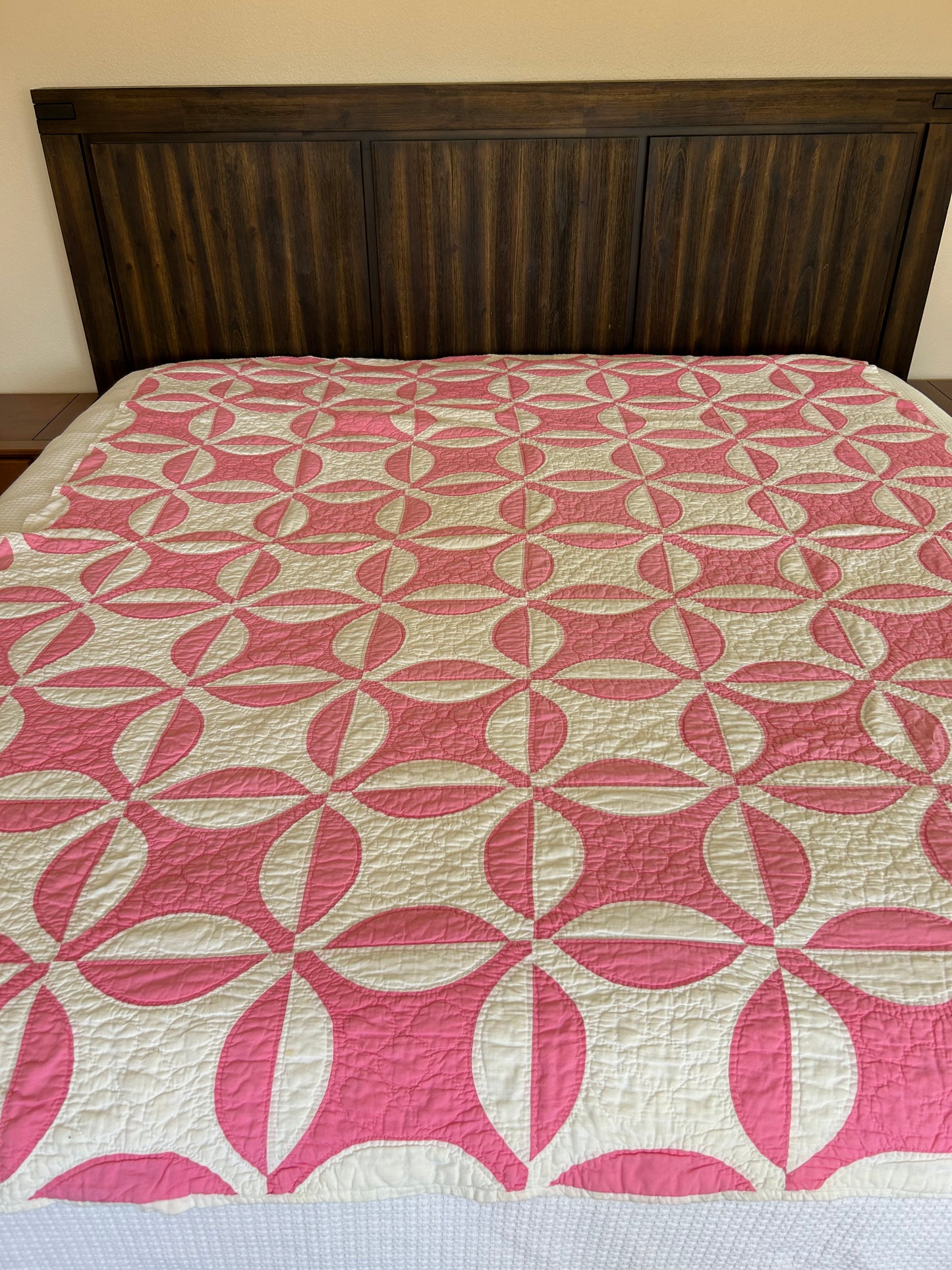 Pink Robbing Peter to Pay Paul Quilt