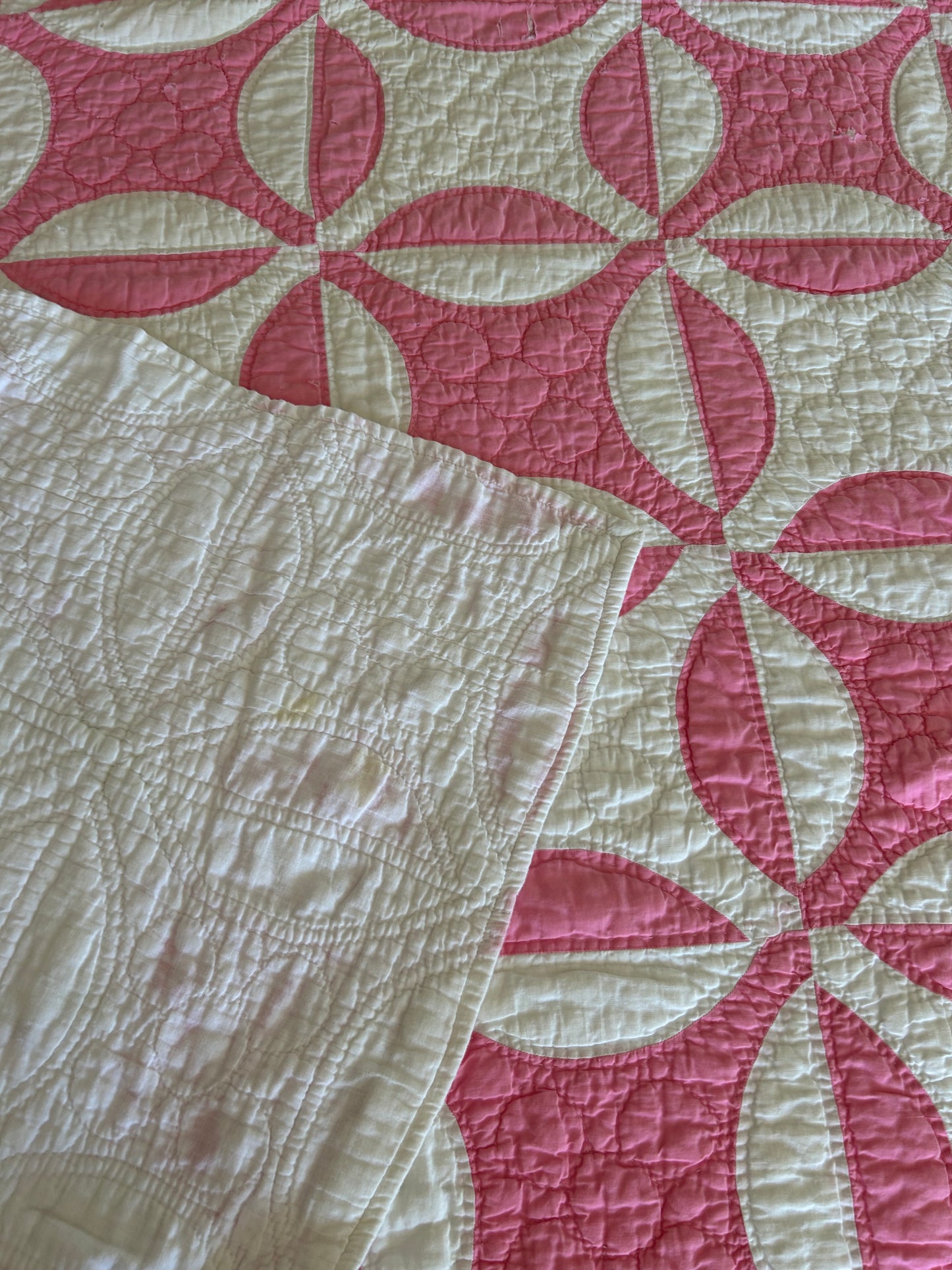 Pink Robbing Peter to Pay Paul Quilt