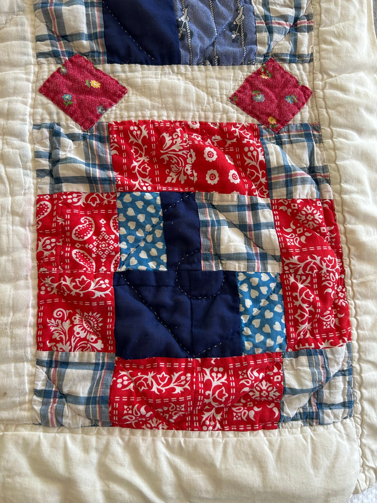 Patriotic Picnic Patchwork Quilt