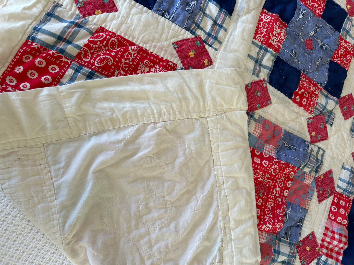 Patriotic Picnic Patchwork Quilt