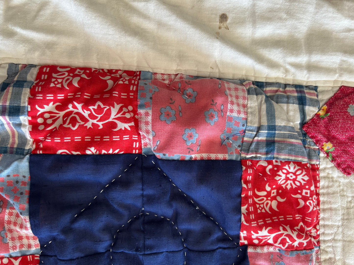 Patriotic Picnic Patchwork Quilt