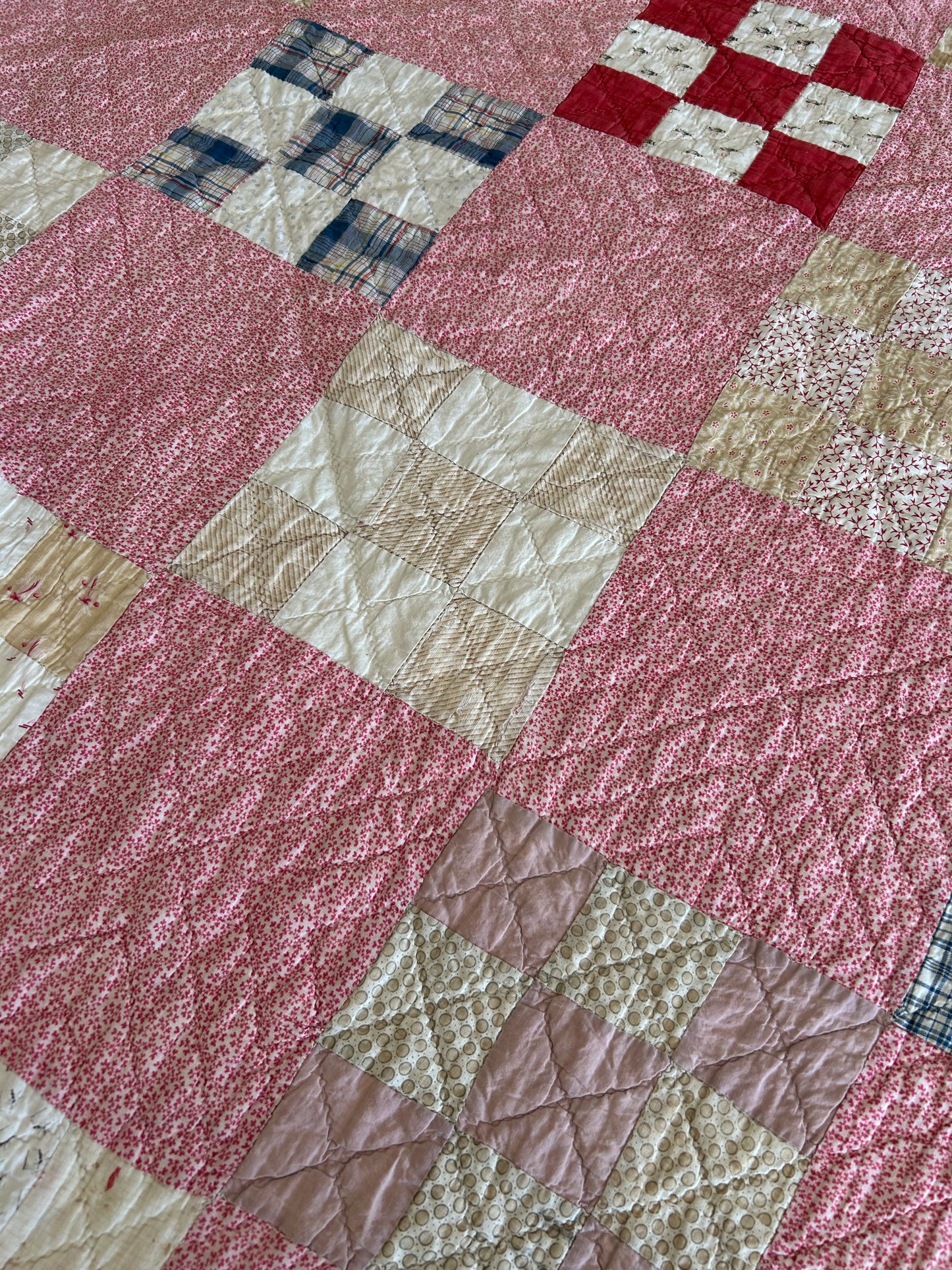 Antique 9 Patch Quilt