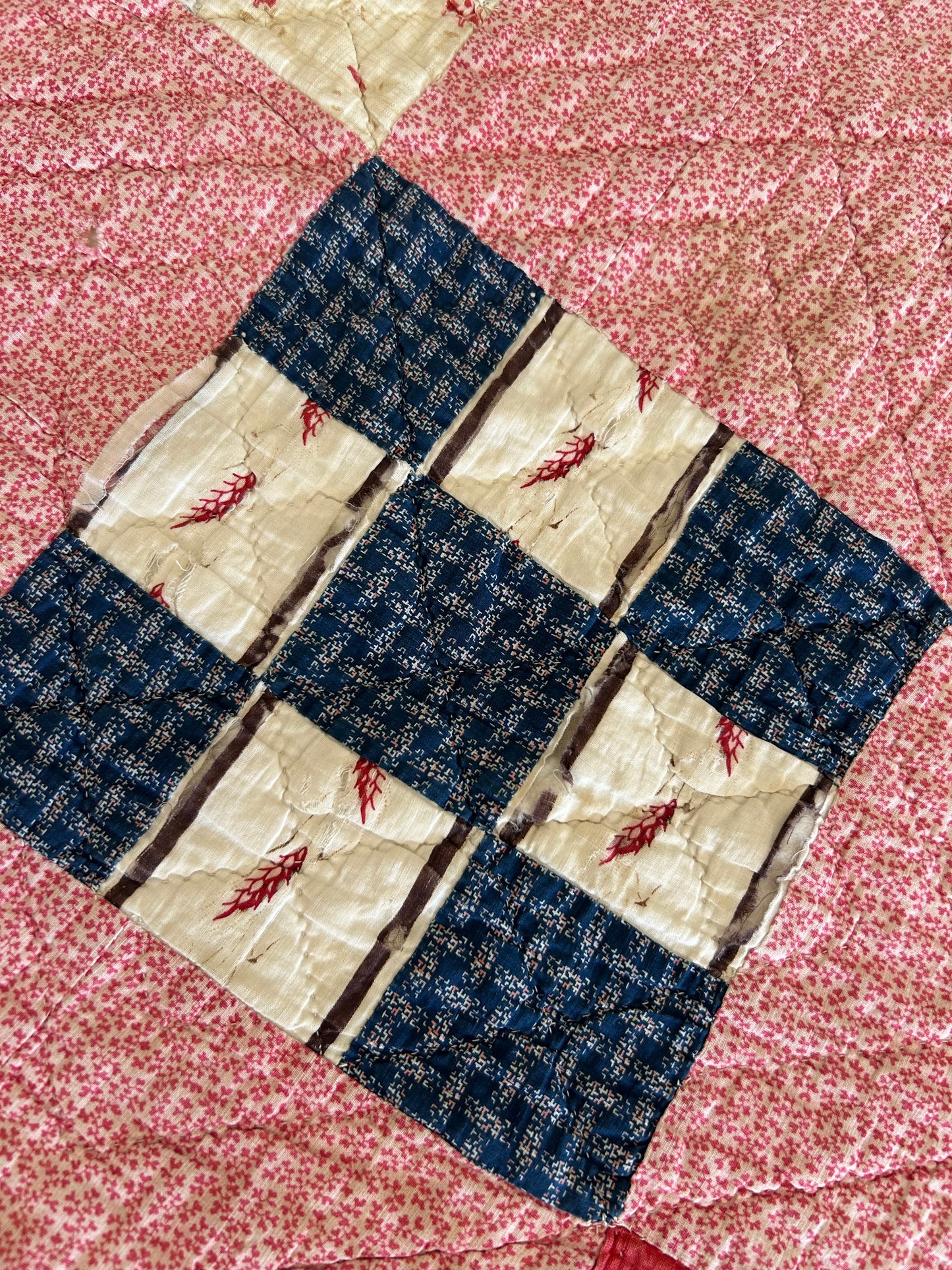 Antique 9 Patch Quilt