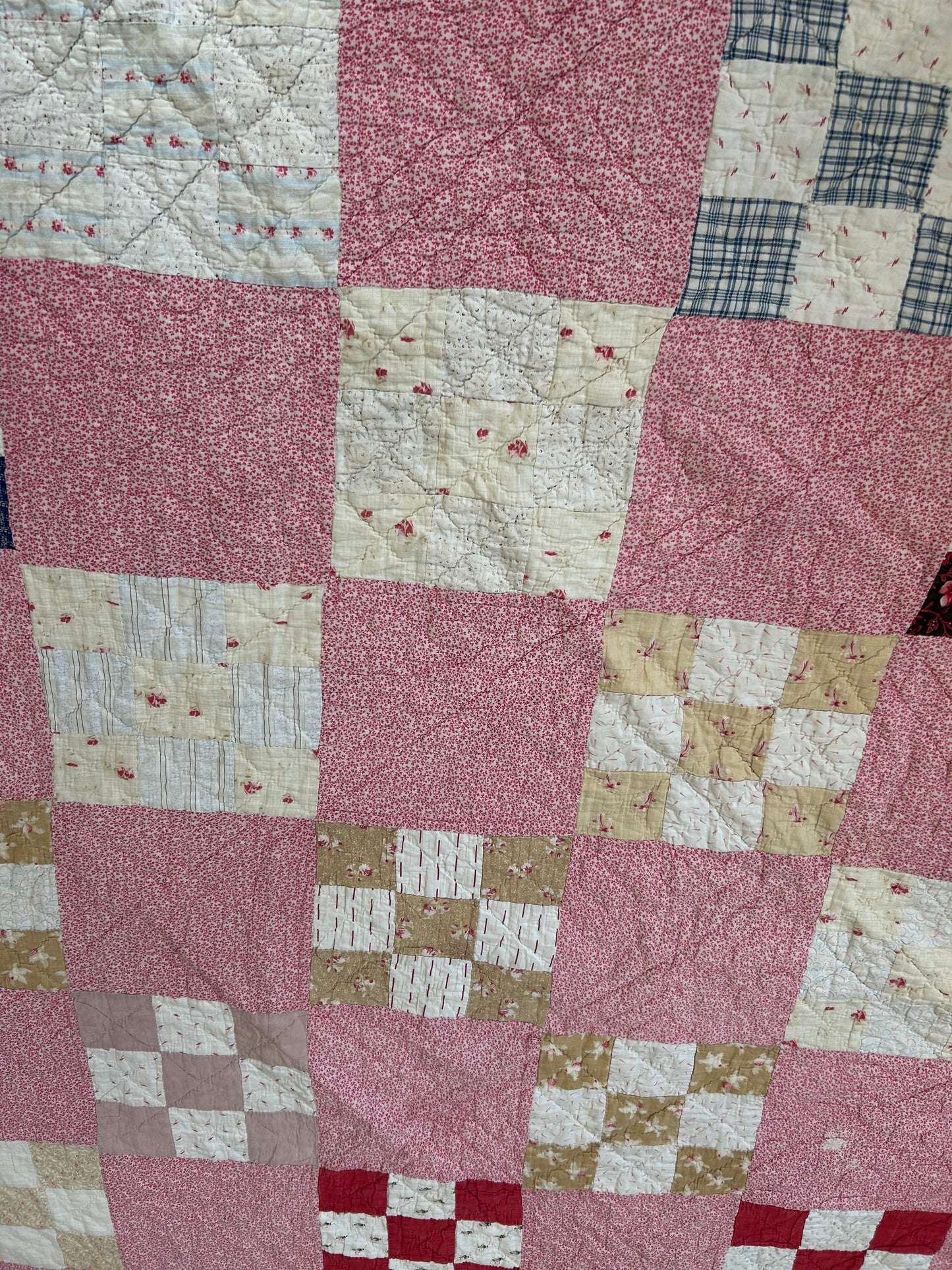 Antique 9 Patch Quilt