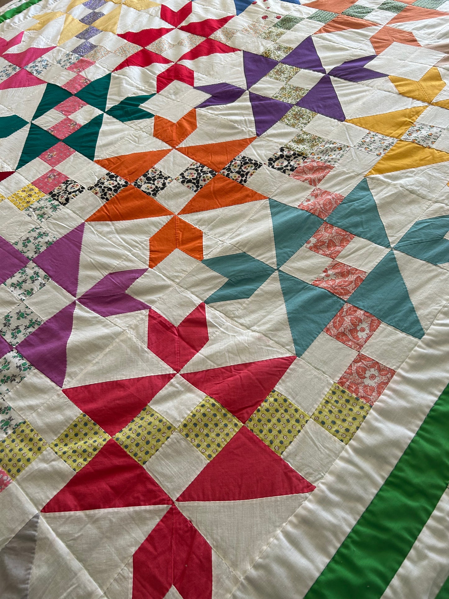 Vintage Tutti Fruitti Quilt