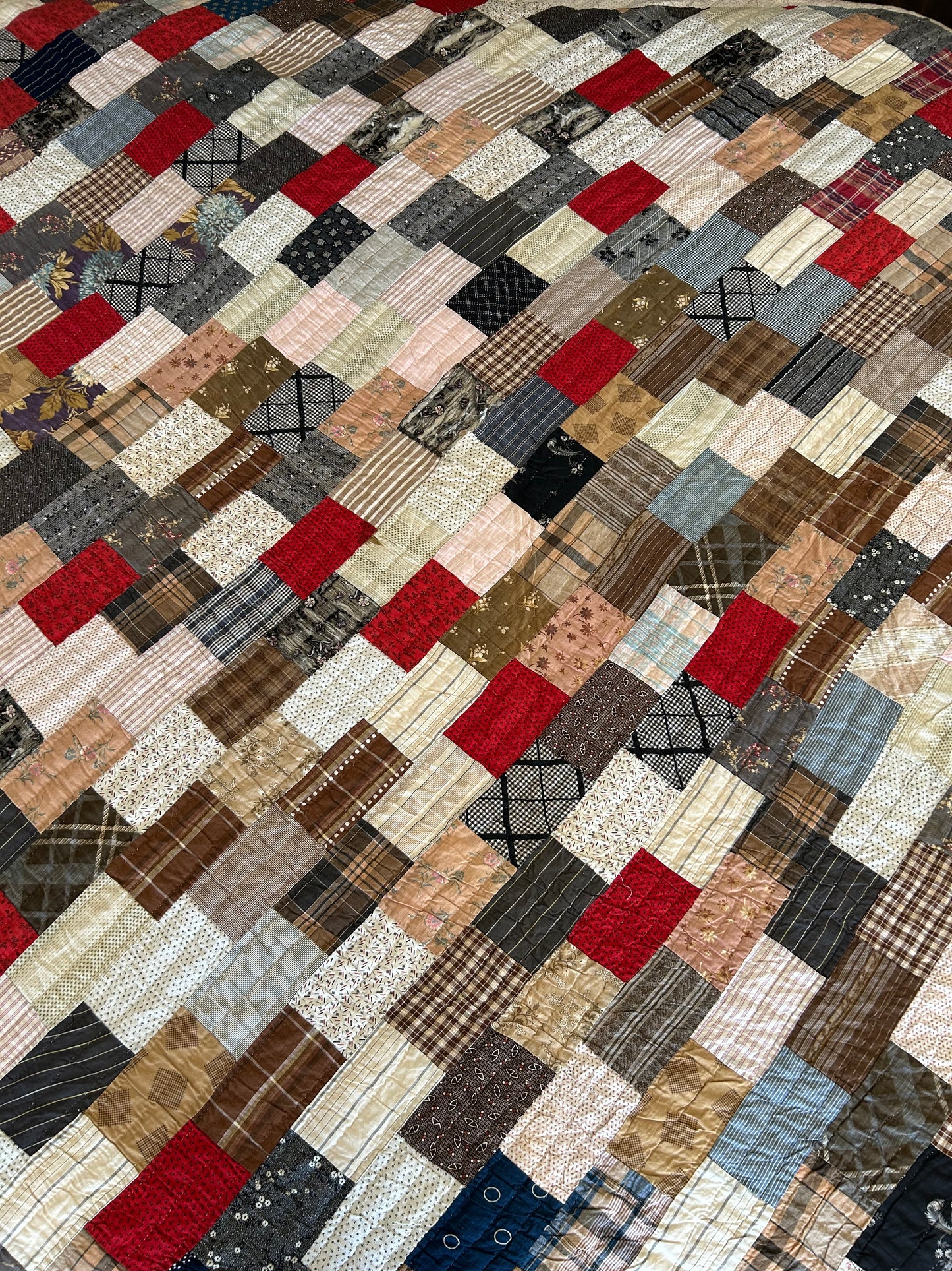 Antique Patchwork Quilt | Late 1800s