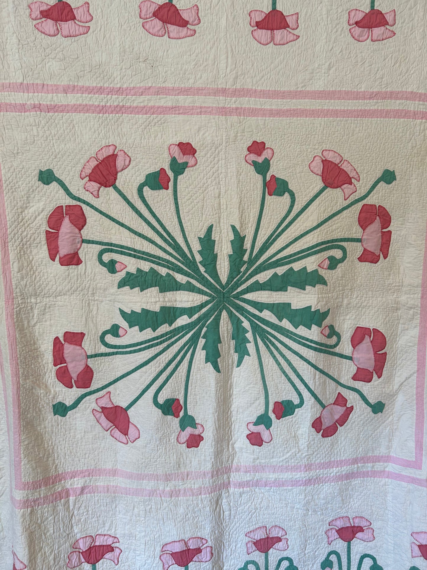 Marie Webster Poppy Quilt | 1930s