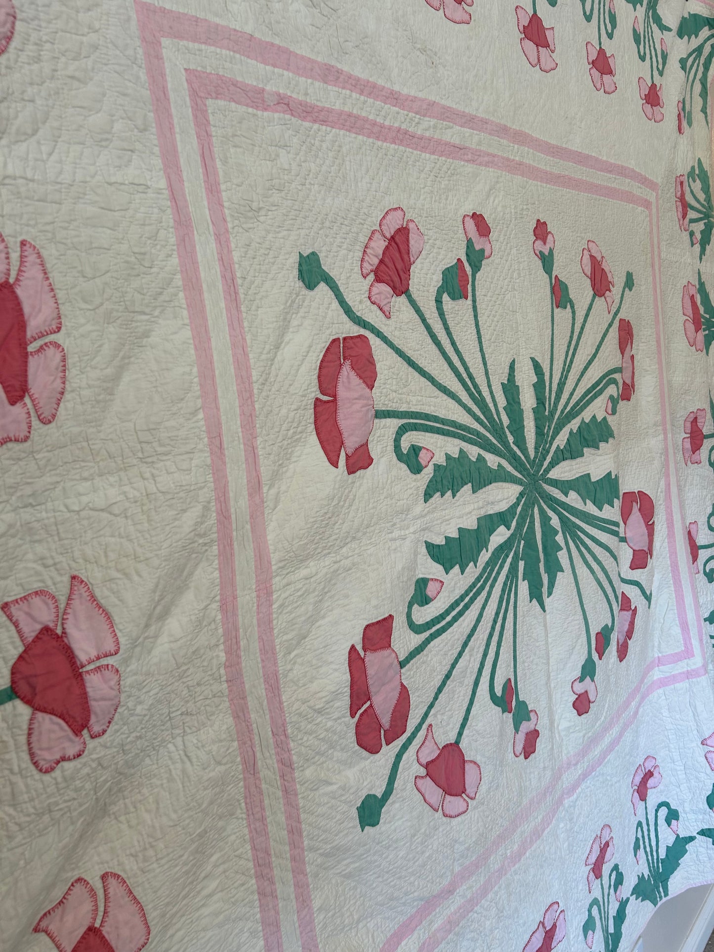 Marie Webster Poppy Quilt | 1930s