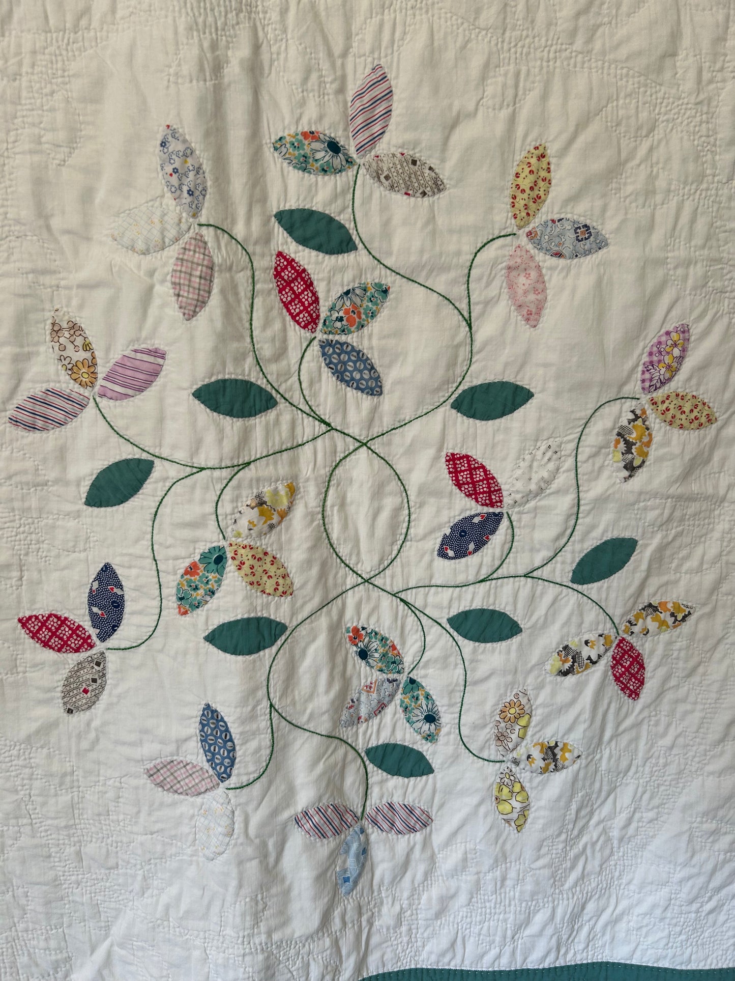 Autumn Leaves Quilt | 1940s