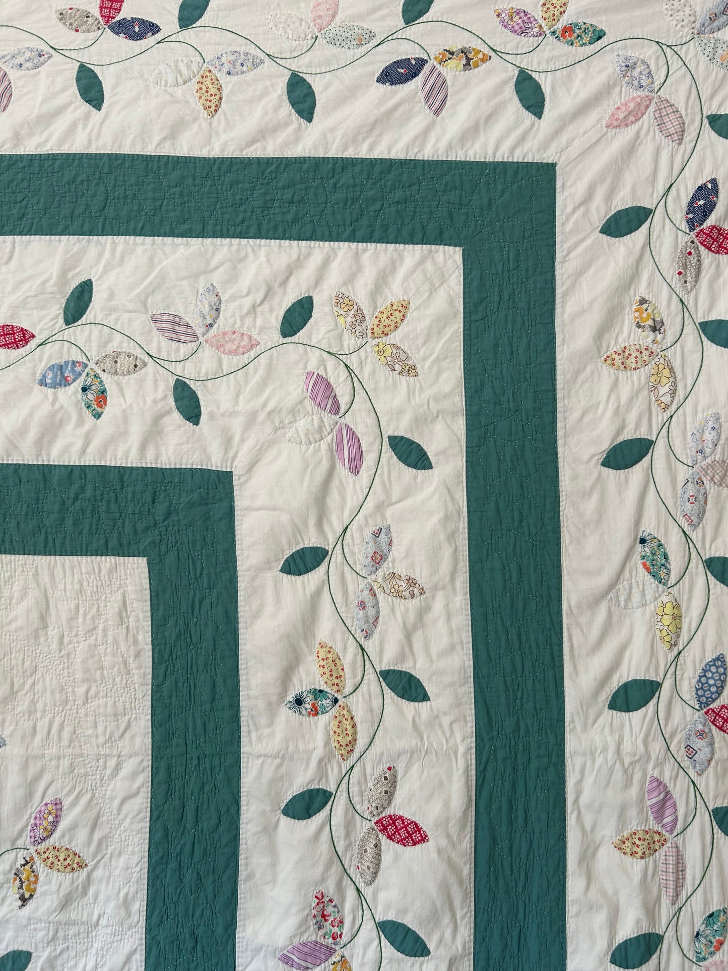 Autumn Leaves Quilt | 1940s