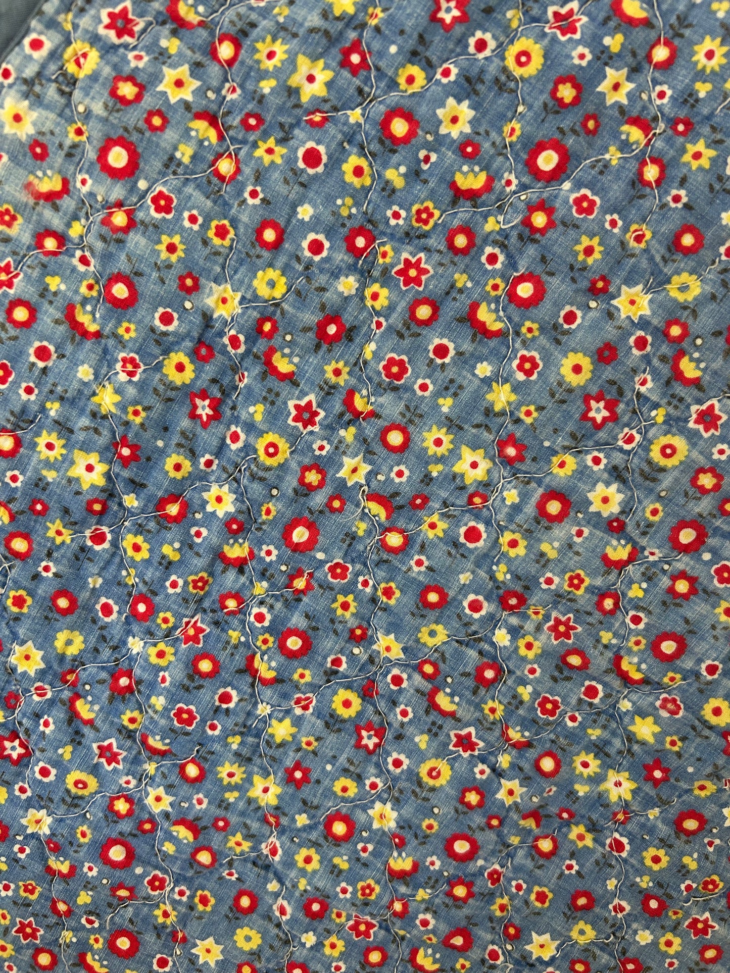 Darling Whig Rose Quilt | 1970s