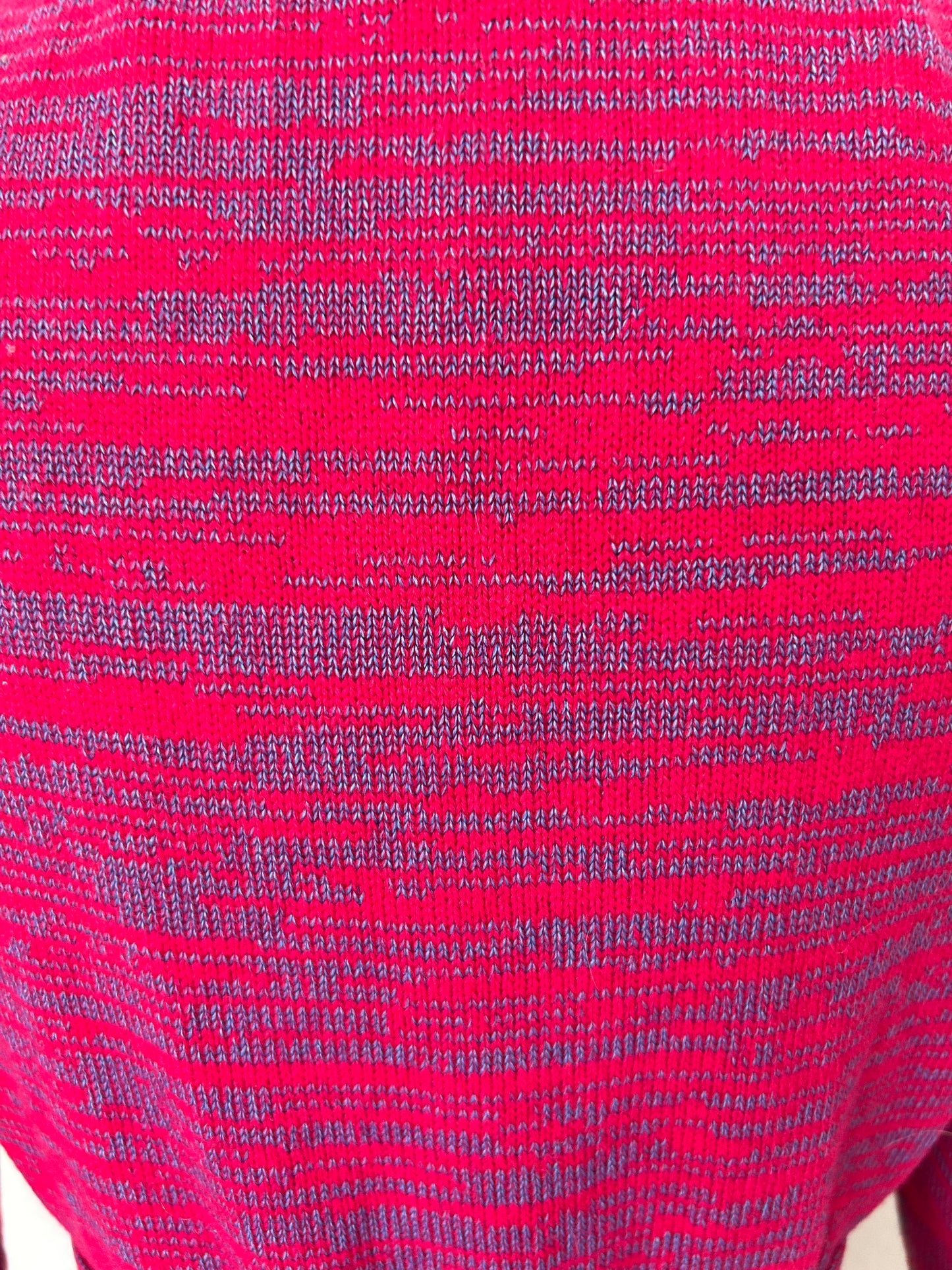 Pink & Blue Sweater Dress | M | 1990s