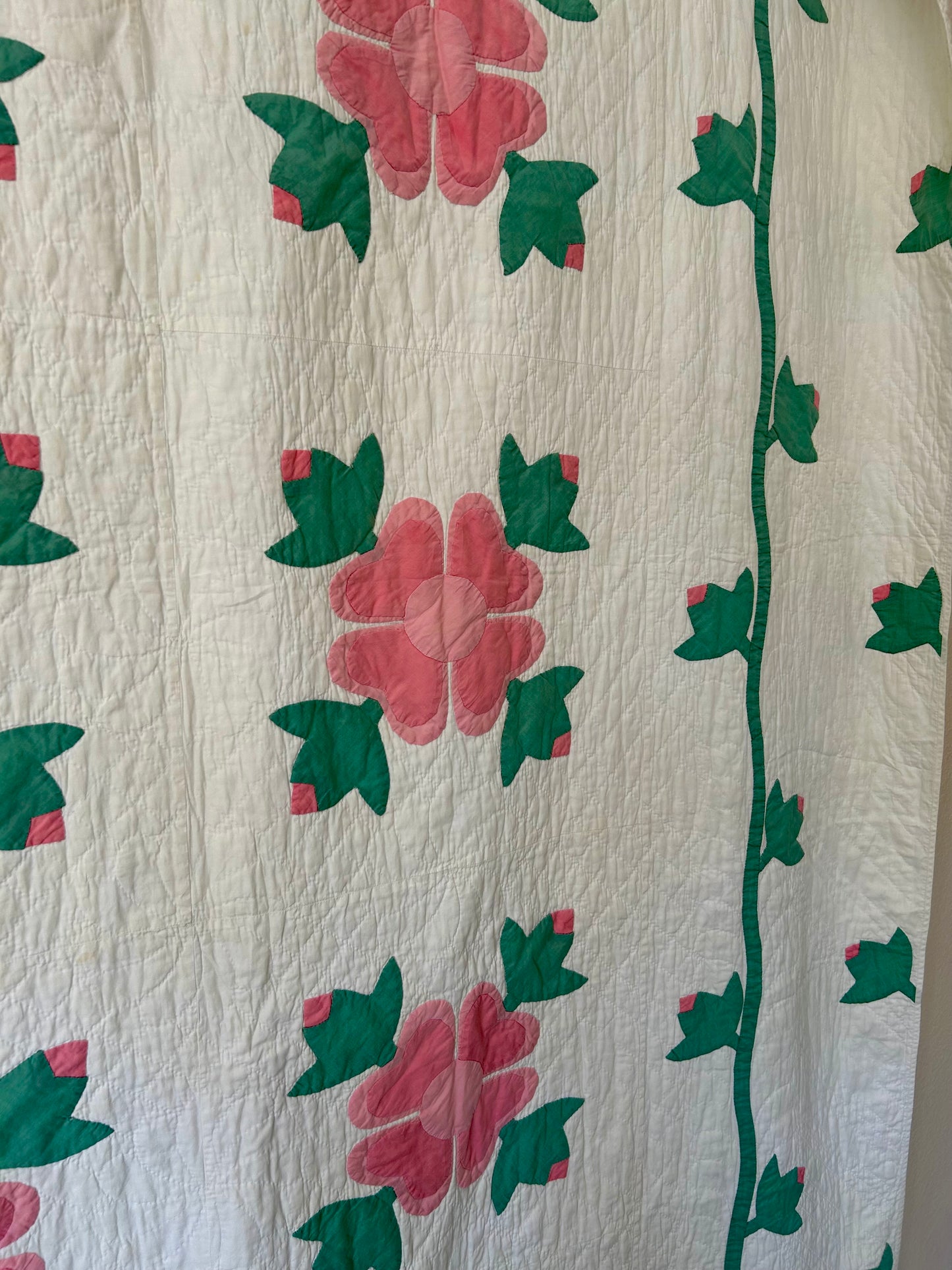 Pink Rose of Sharon Quilt | 1924