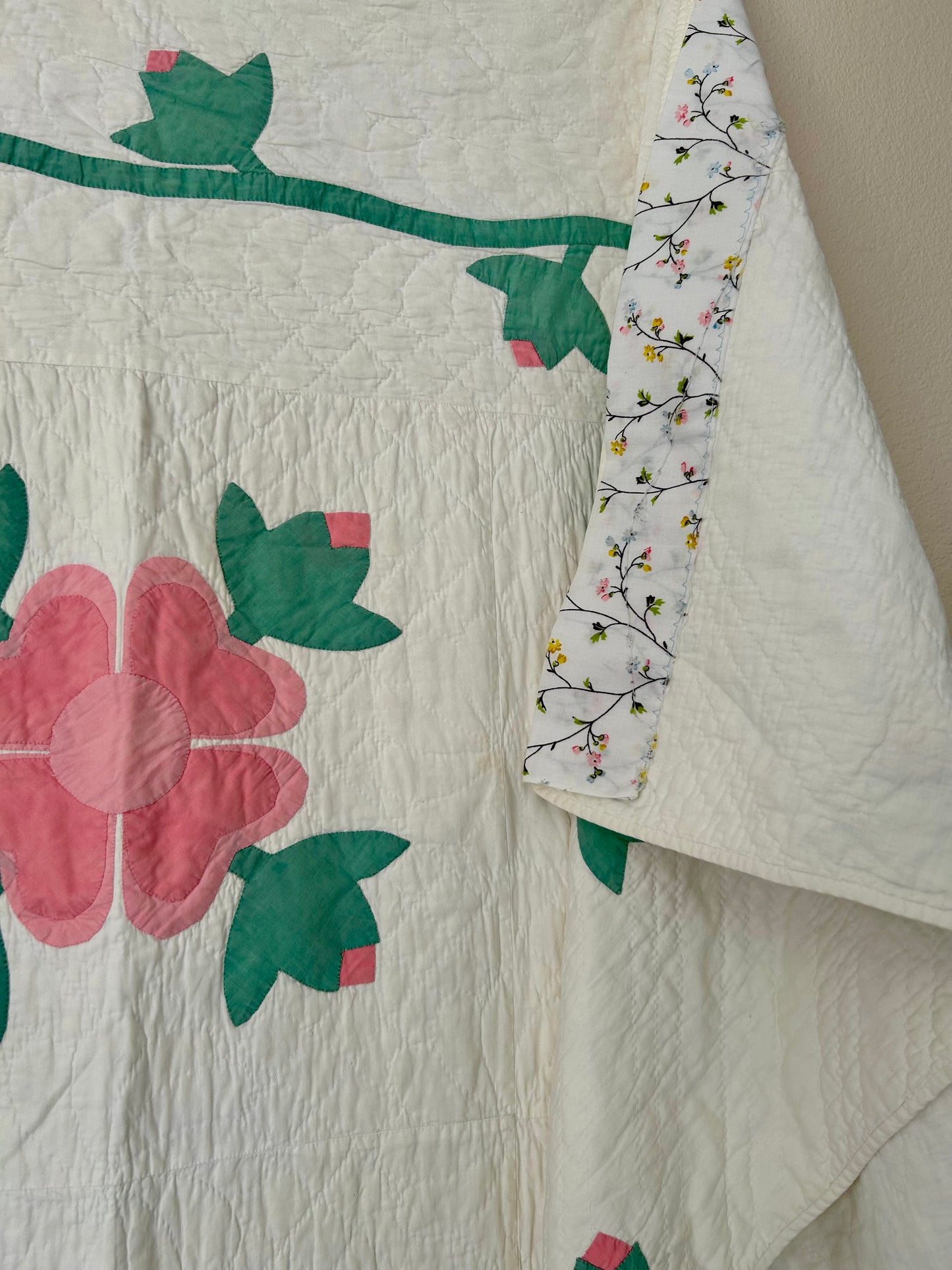 Pink Rose of Sharon Quilt | 1924