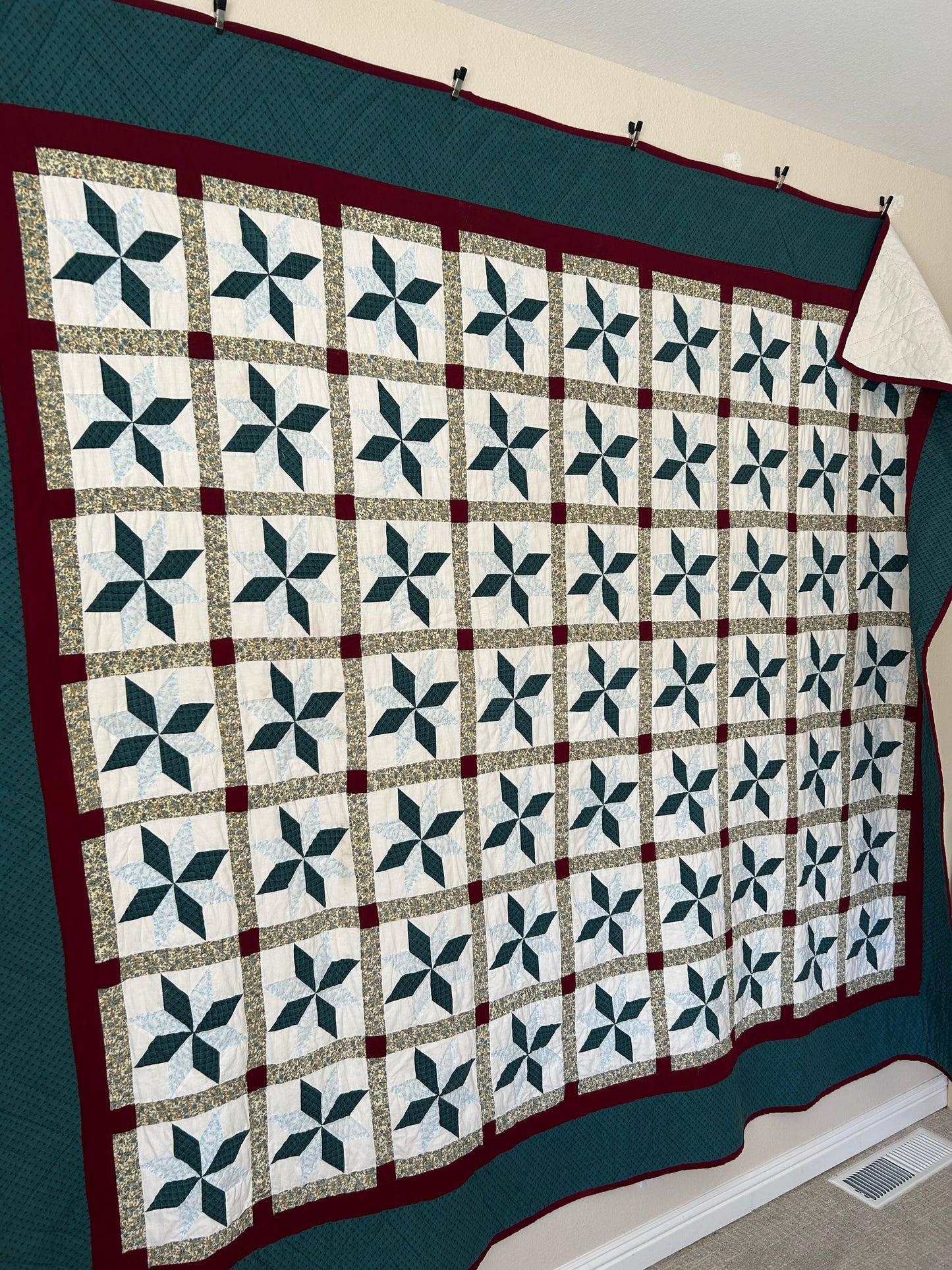 Winter Star Quilt | 1990s