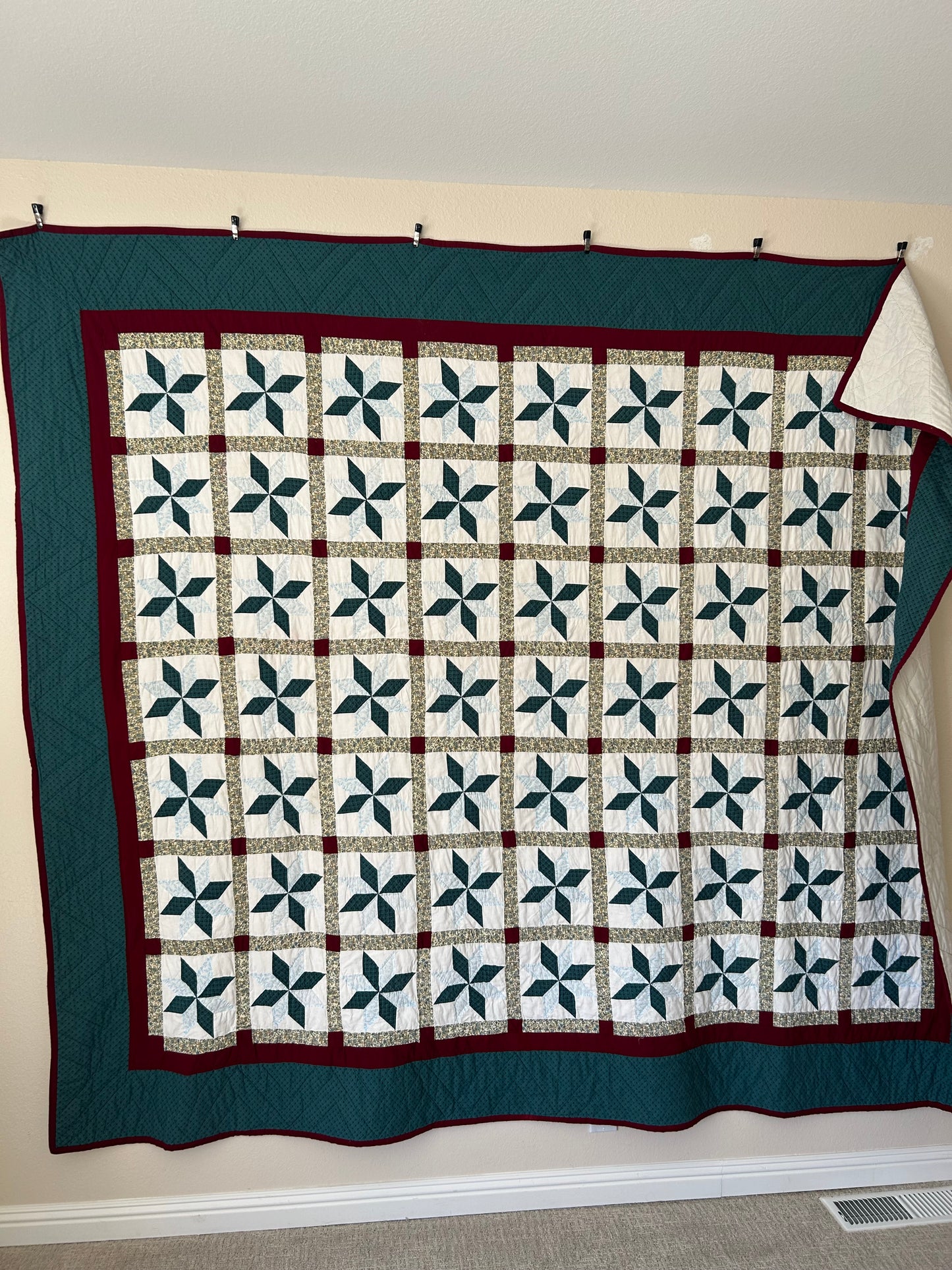 Winter Star Quilt | 1990s