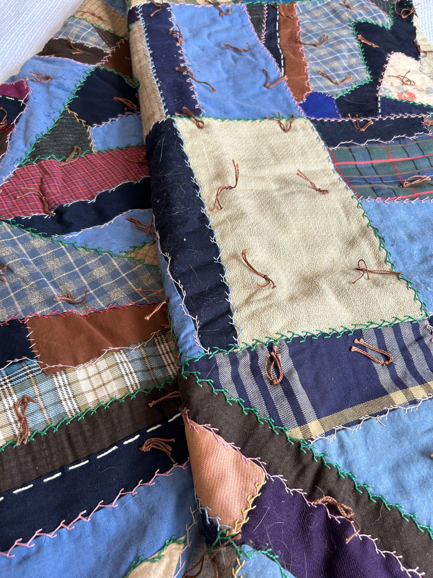 Vintage Crazy Quilt | 1935
