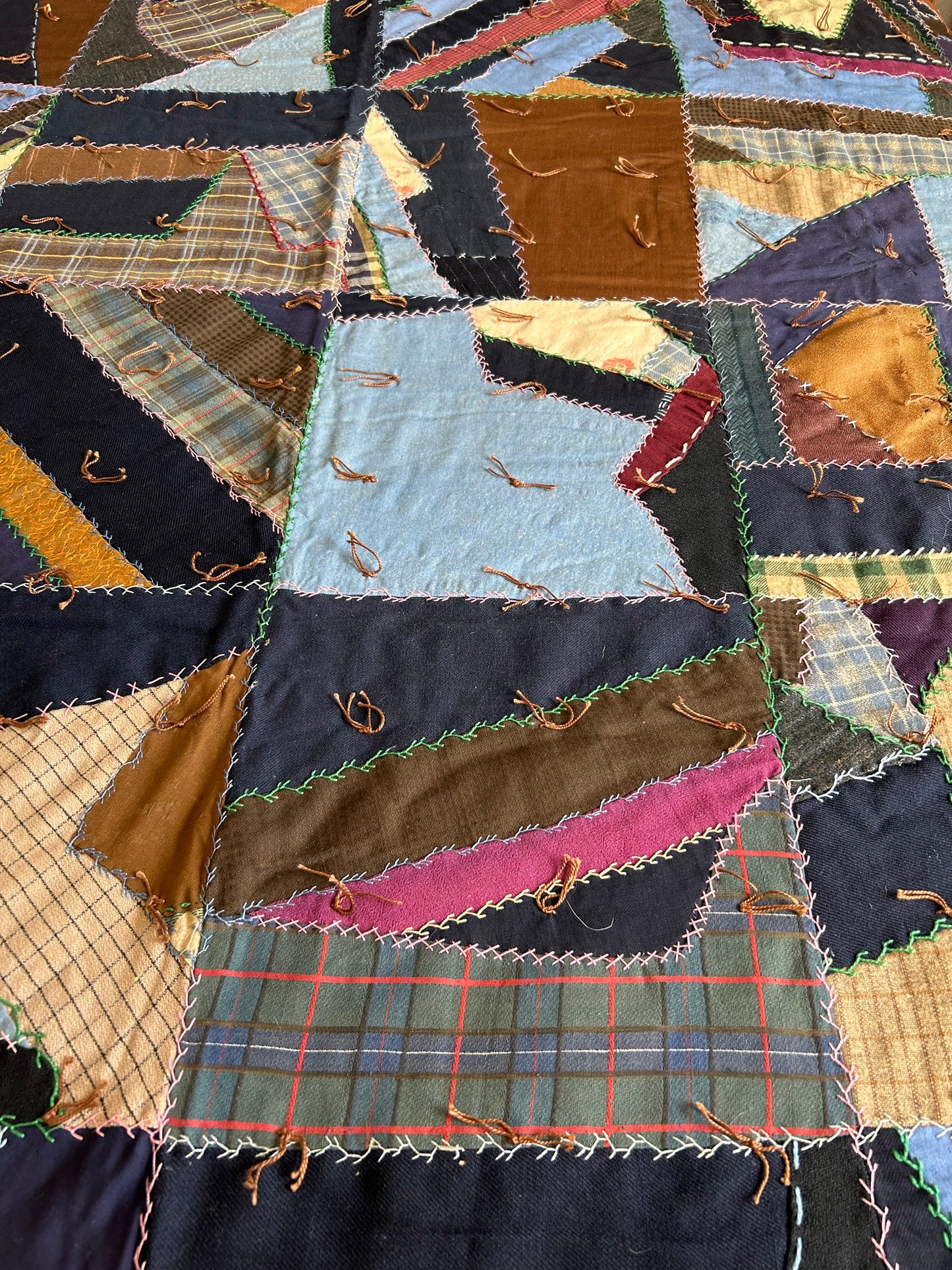 Vintage Crazy Quilt | 1935