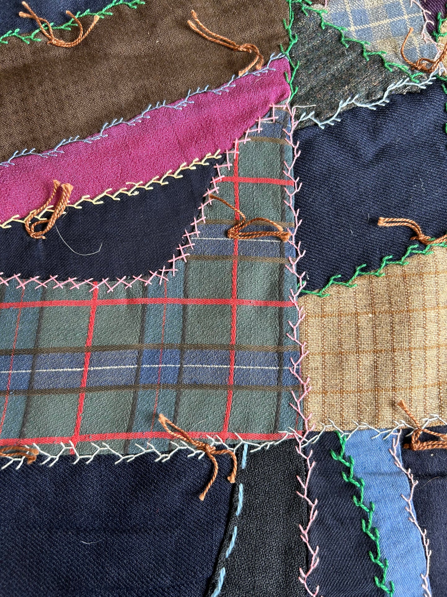 Vintage Crazy Quilt | 1935