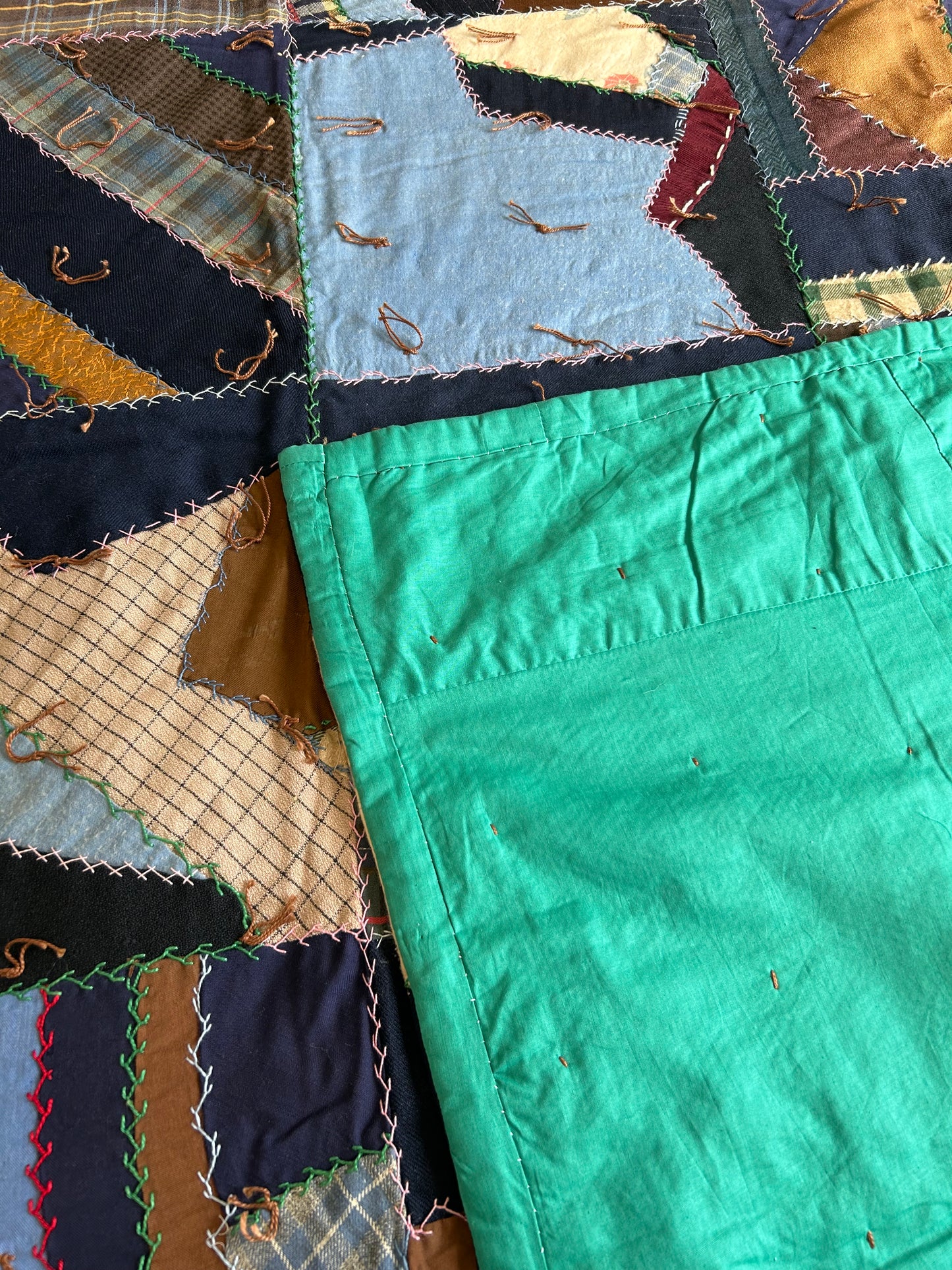 Vintage Crazy Quilt | 1935
