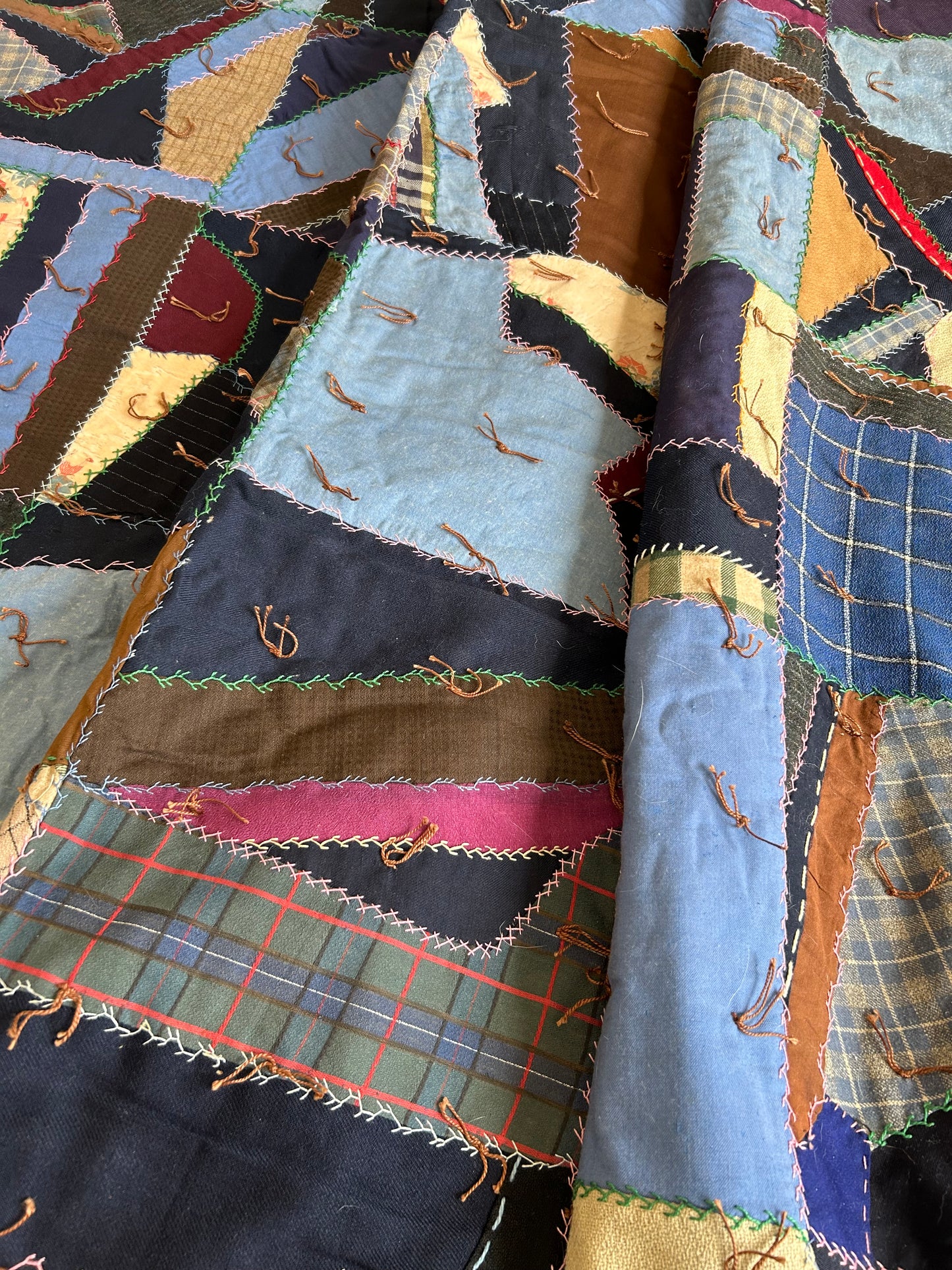 Vintage Crazy Quilt | 1935