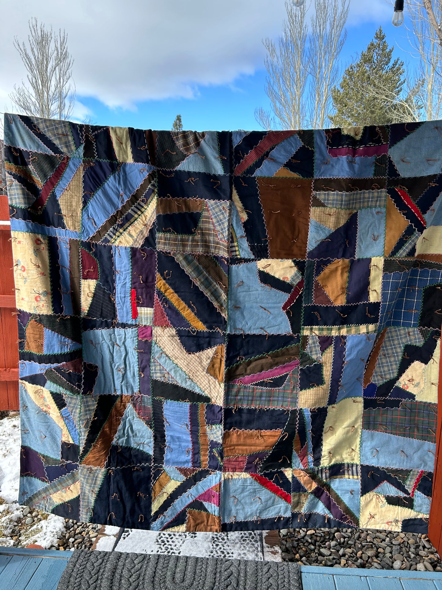 Vintage Crazy Quilt | 1935