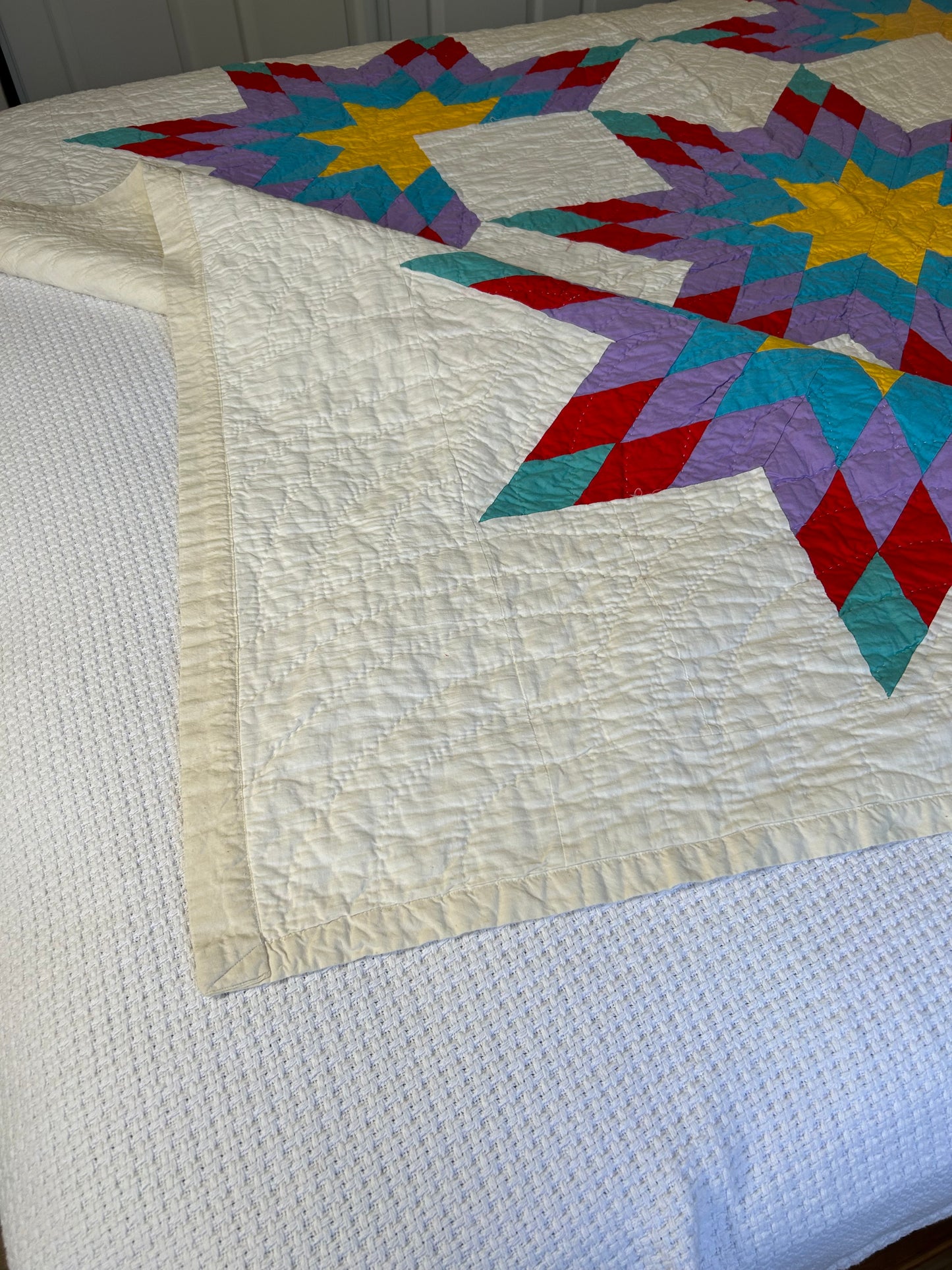 Native Broken Star Quilt | 1950s