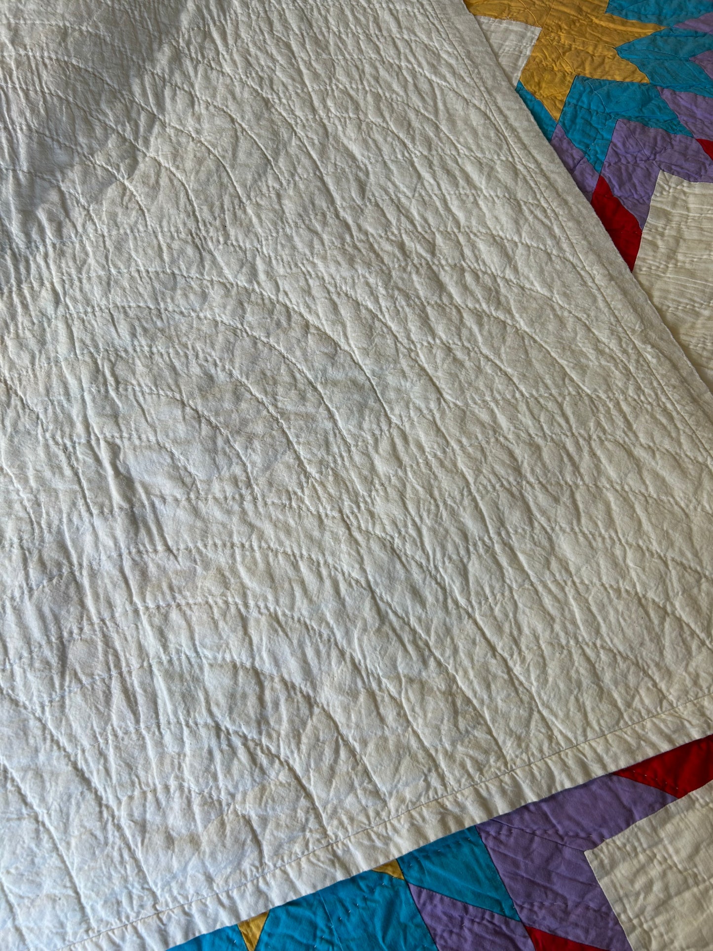 Native Broken Star Quilt | 1950s