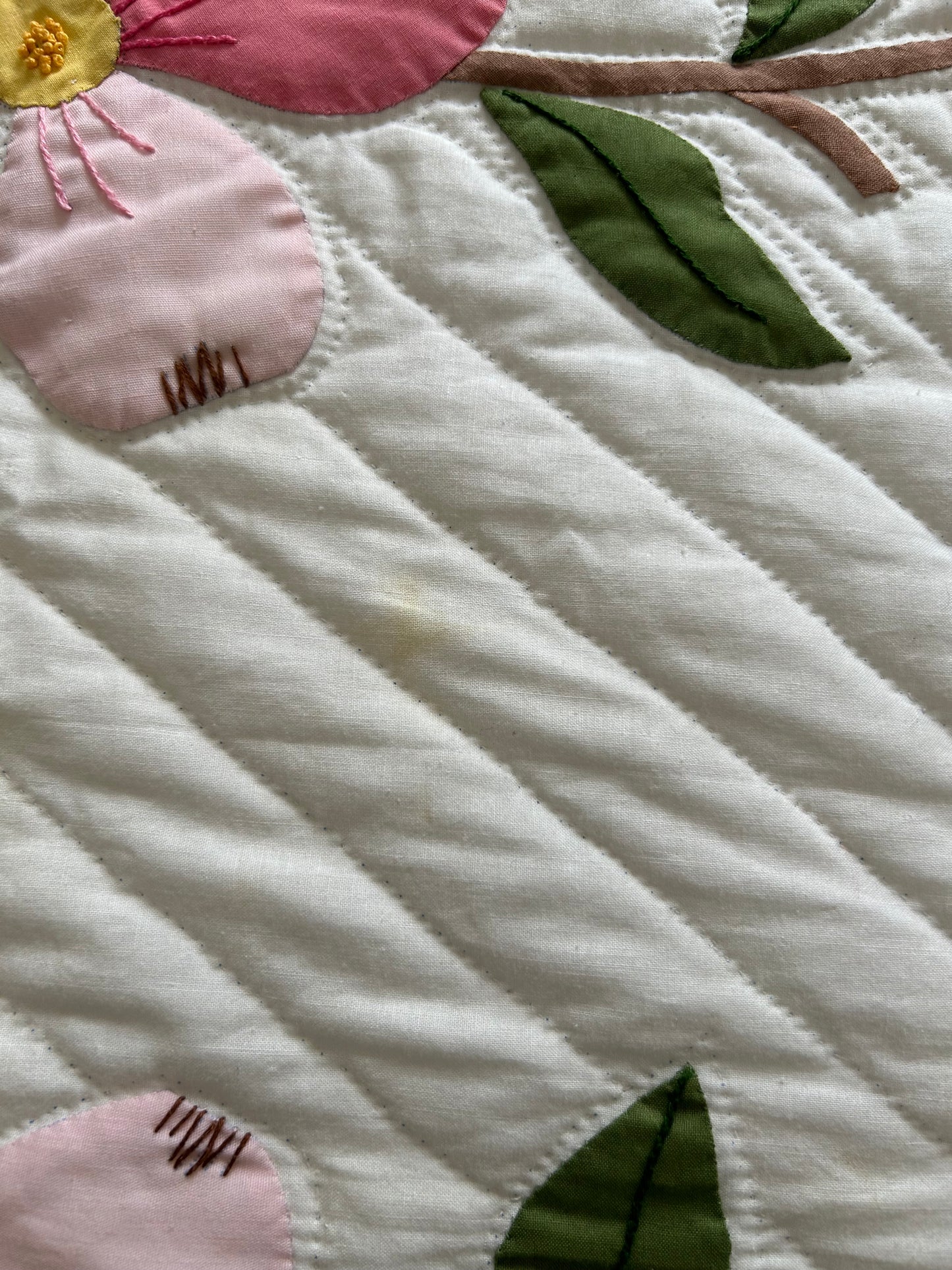 Dogwood Applique Quilt | 1930s