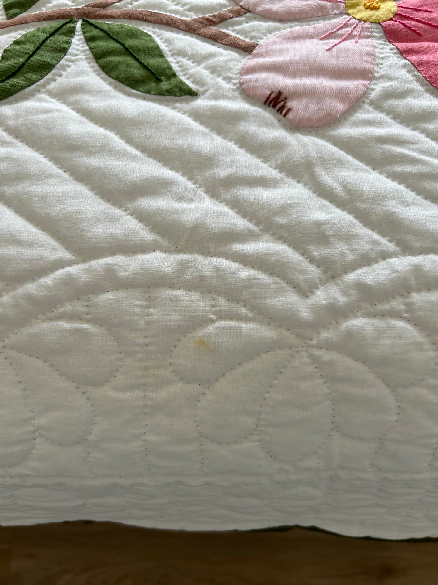 Dogwood Applique Quilt | 1930s