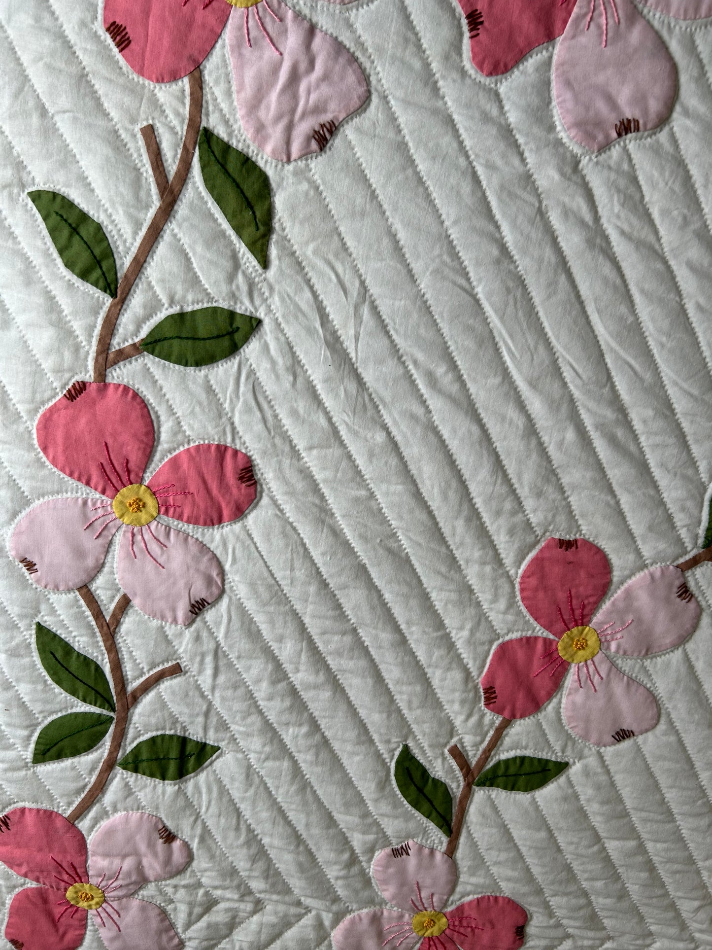 Dogwood Applique Quilt | 1930s
