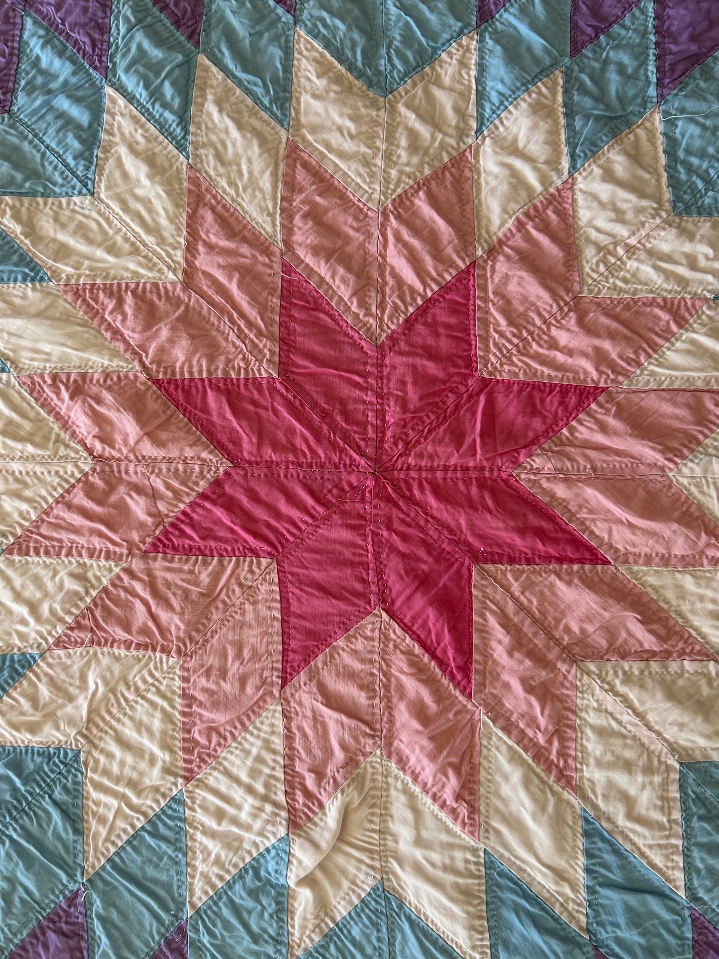 Lone Star Quilt | 1960s