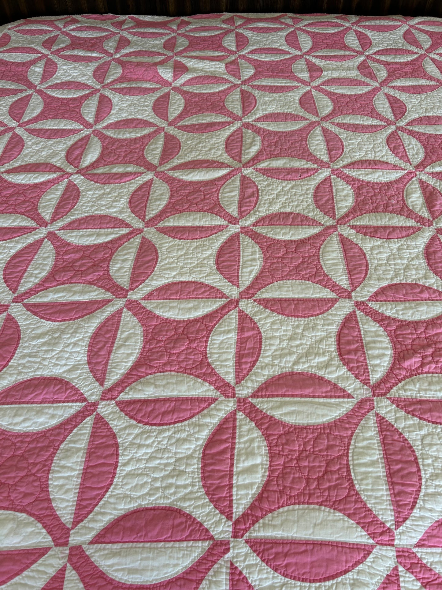Pink Robbing Peter to Pay Paul Quilt