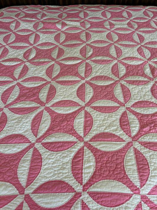 Pink Robbing Peter to Pay Paul Quilt