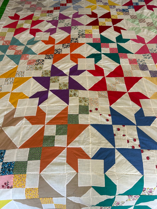 Vintage Tutti Fruitti Quilt