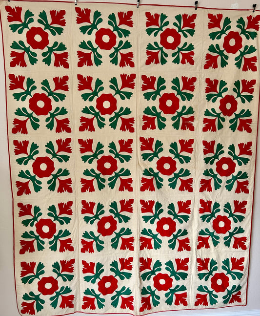 Pointsettia Quilt