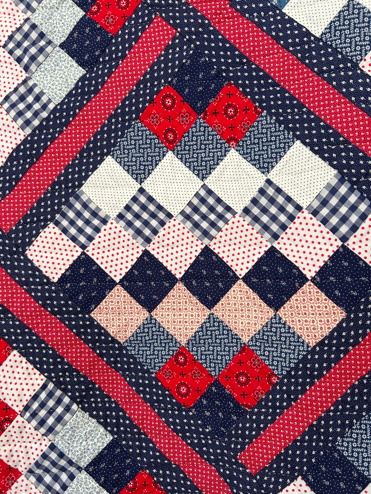 Patriotic Bandana Quilt
