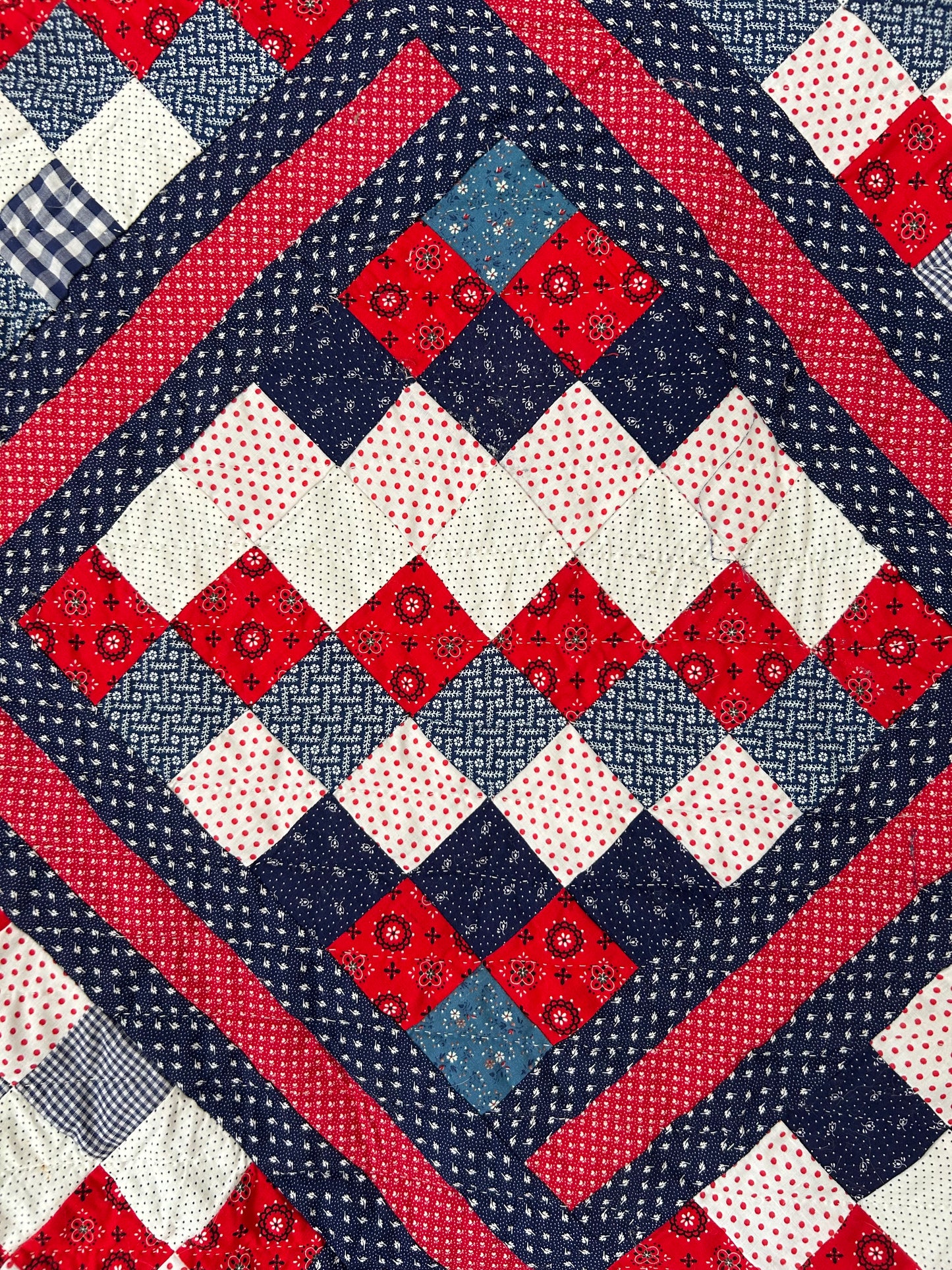 Patriotic Bandana Quilt