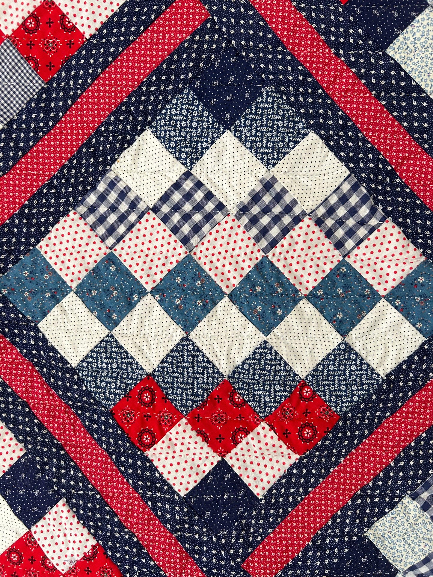 Patriotic Bandana Quilt