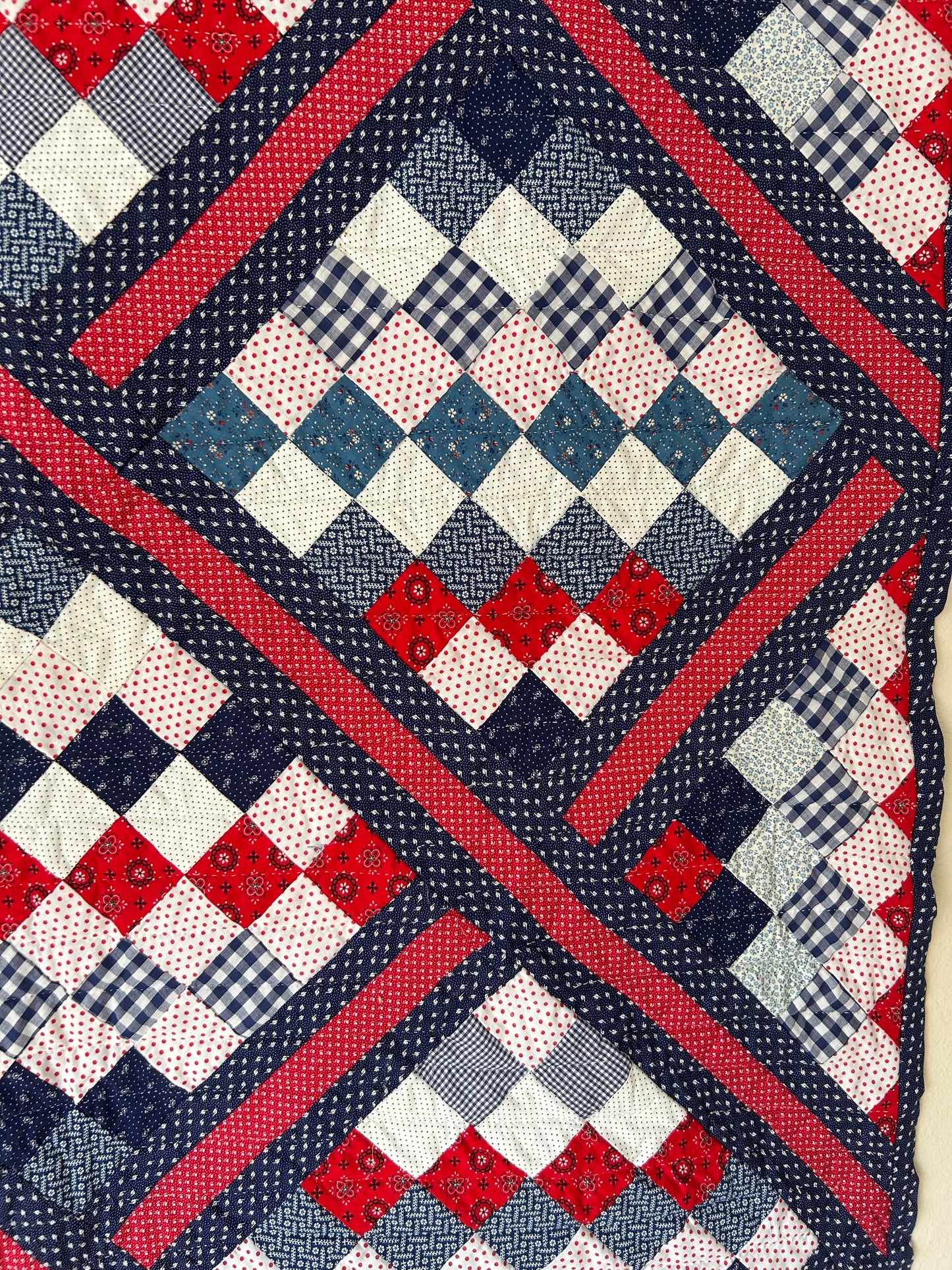 Patriotic Bandana Quilt