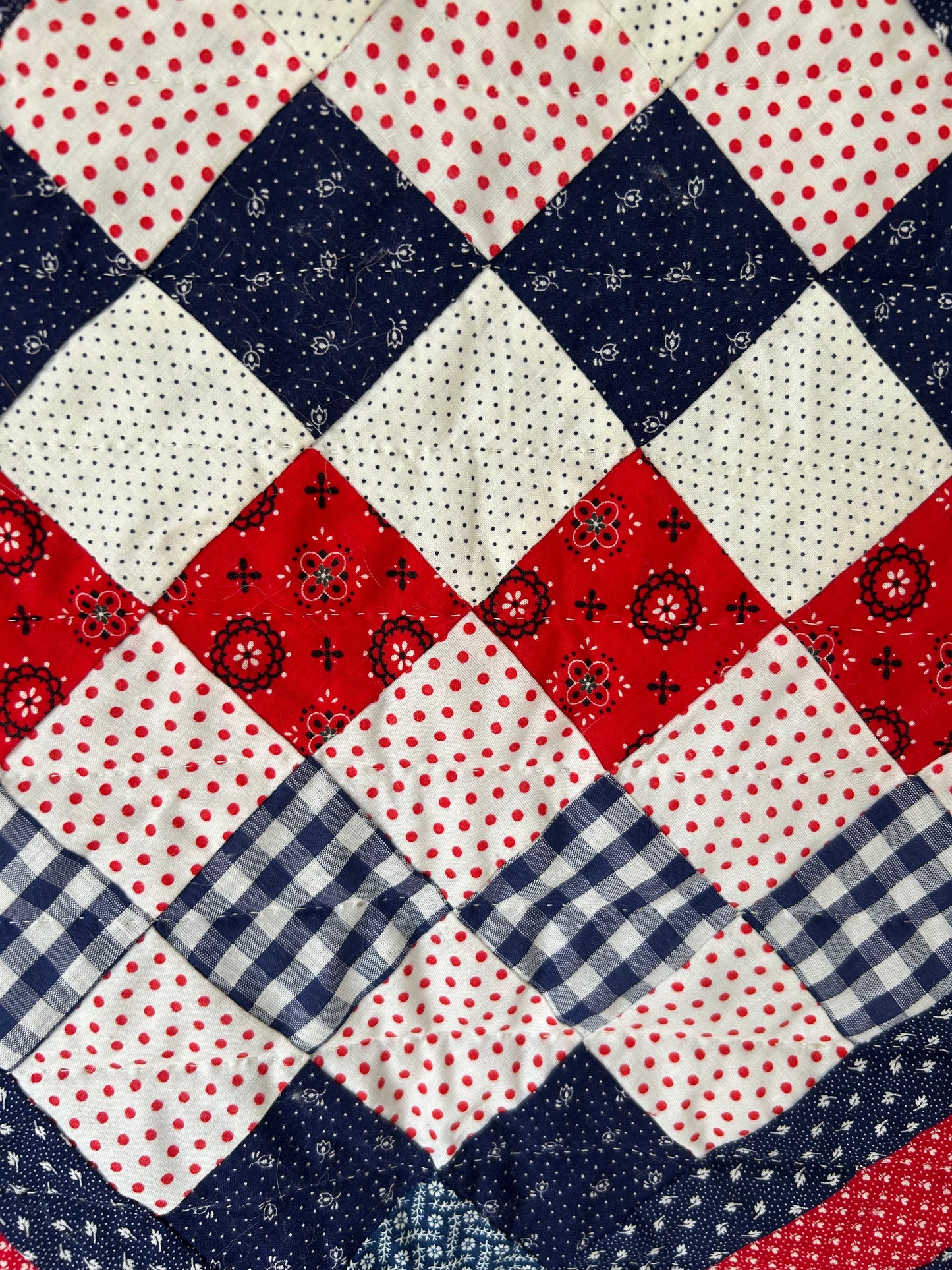 Patriotic Bandana Quilt